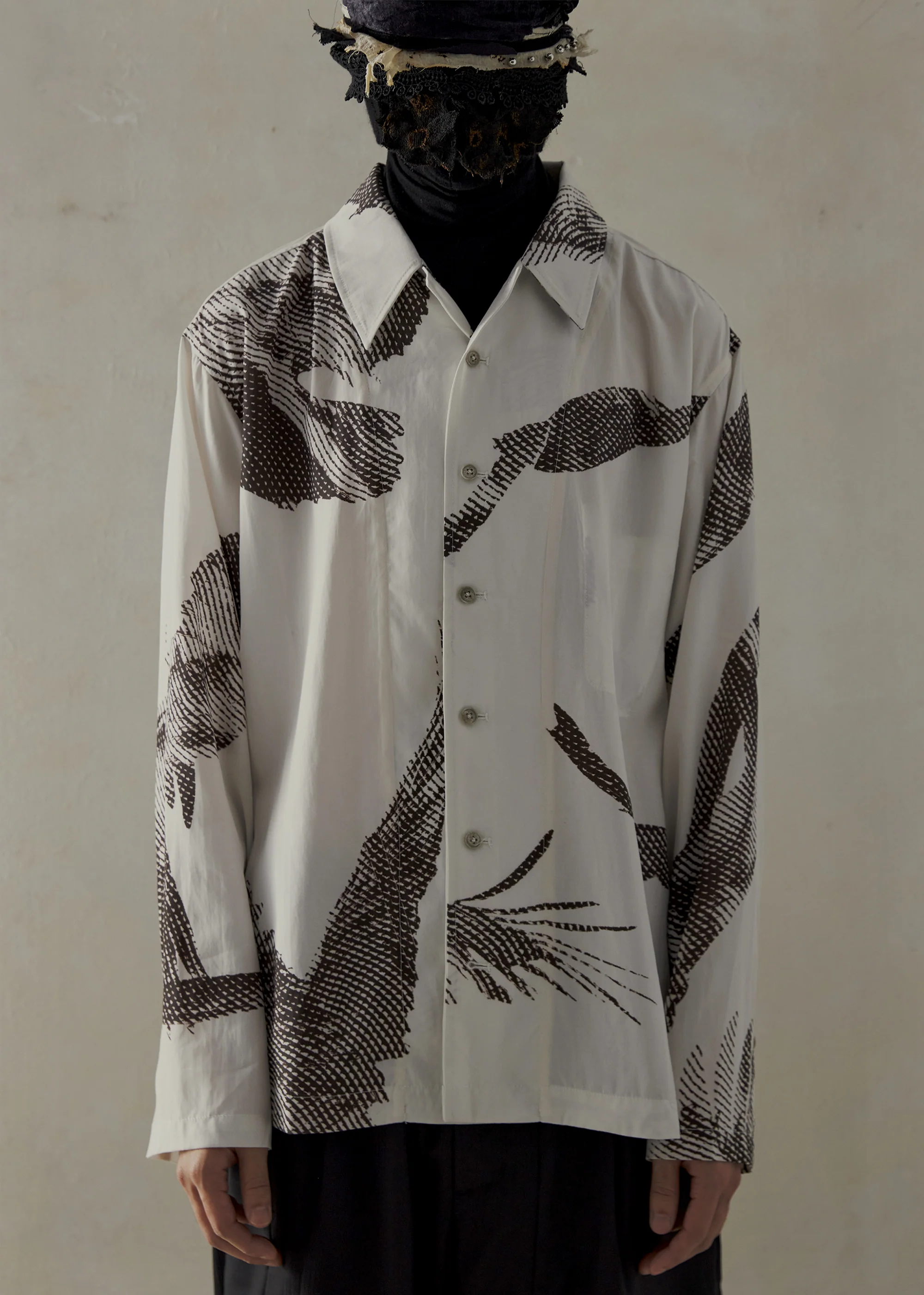 23FW｜Seasonal Print LS（Beige） - Image 3