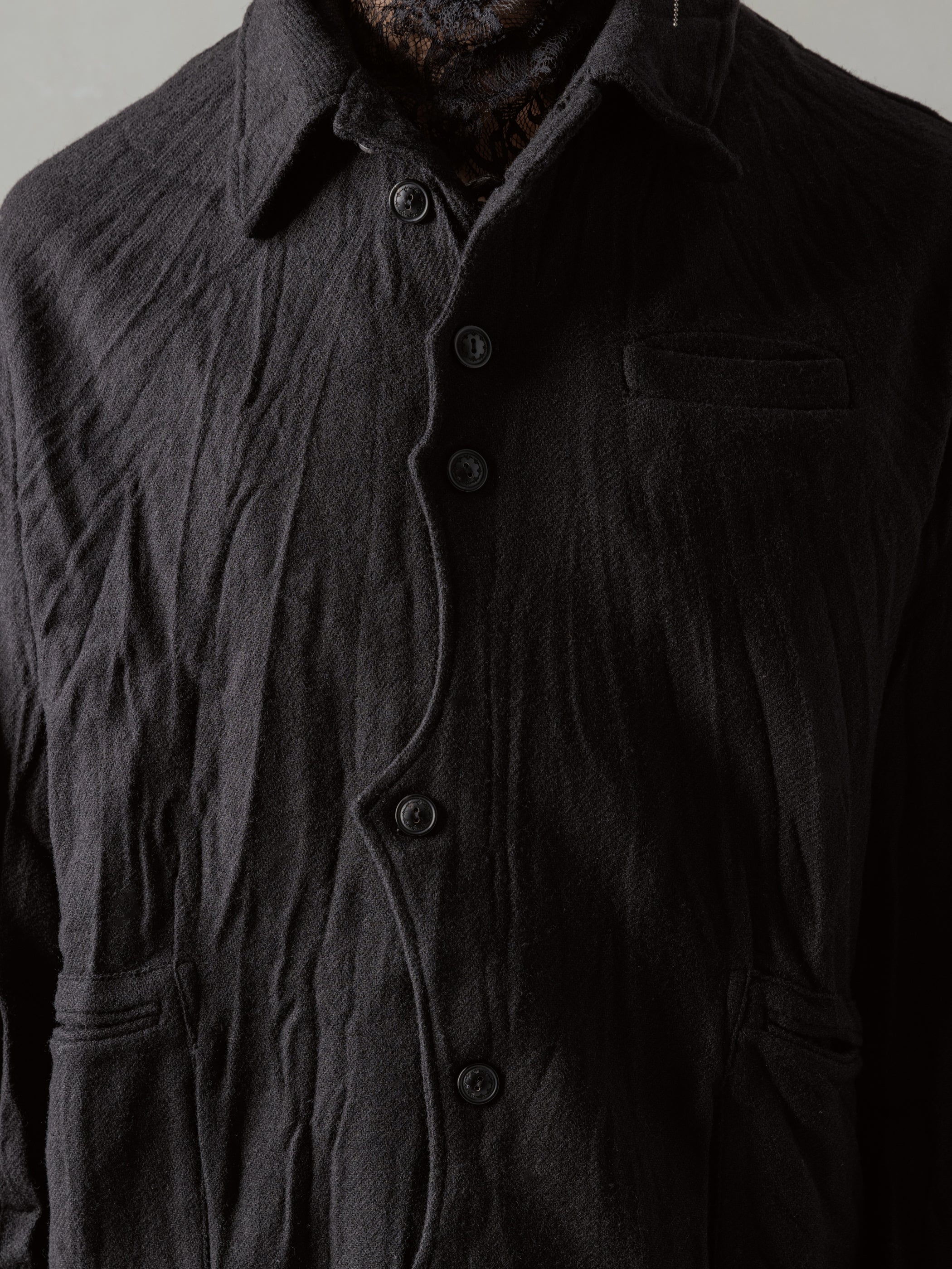 24FW|Boiled Wool Jacket - Image 6
