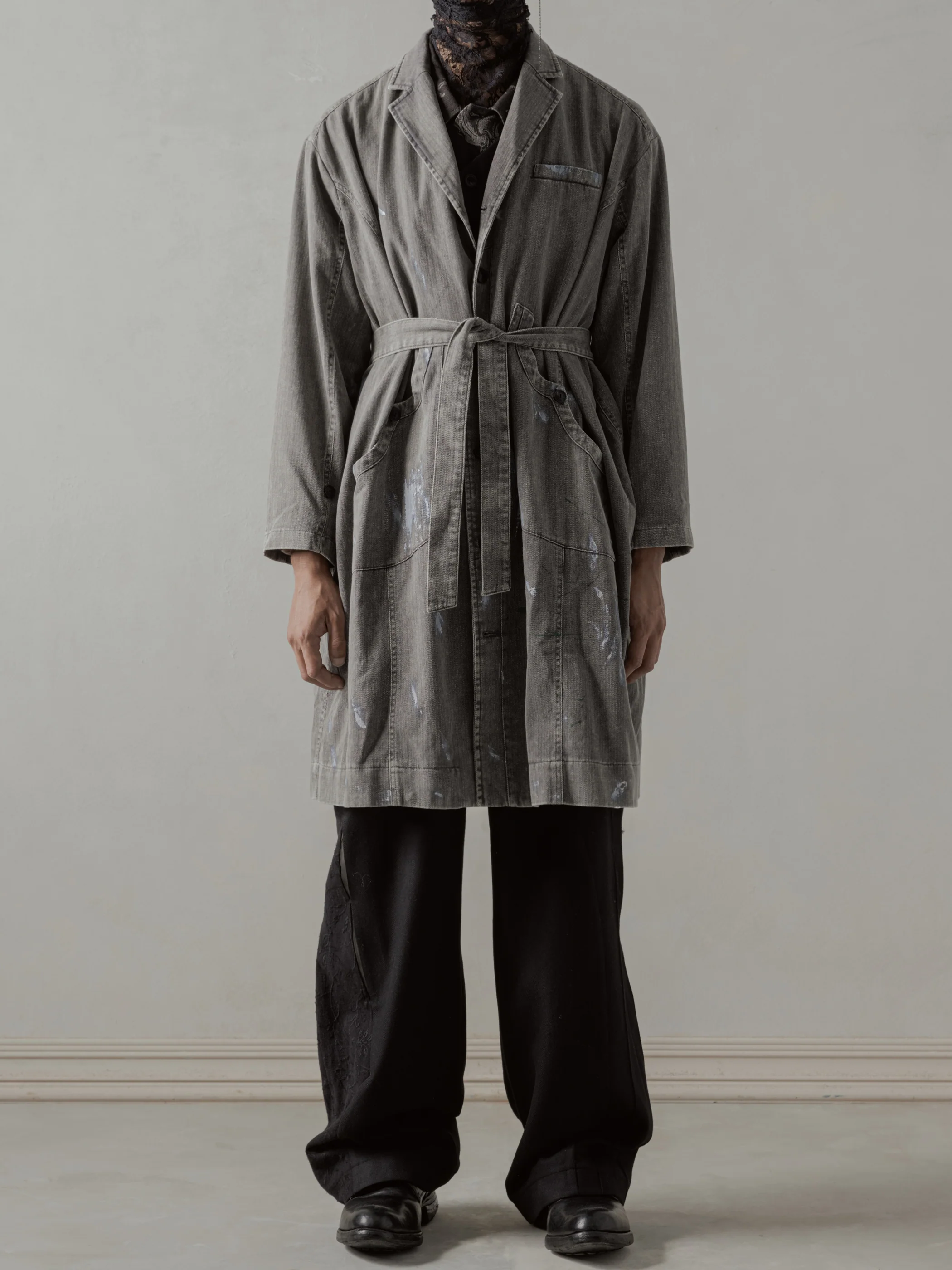 24FW|Work Coat (Grey) - Image 4