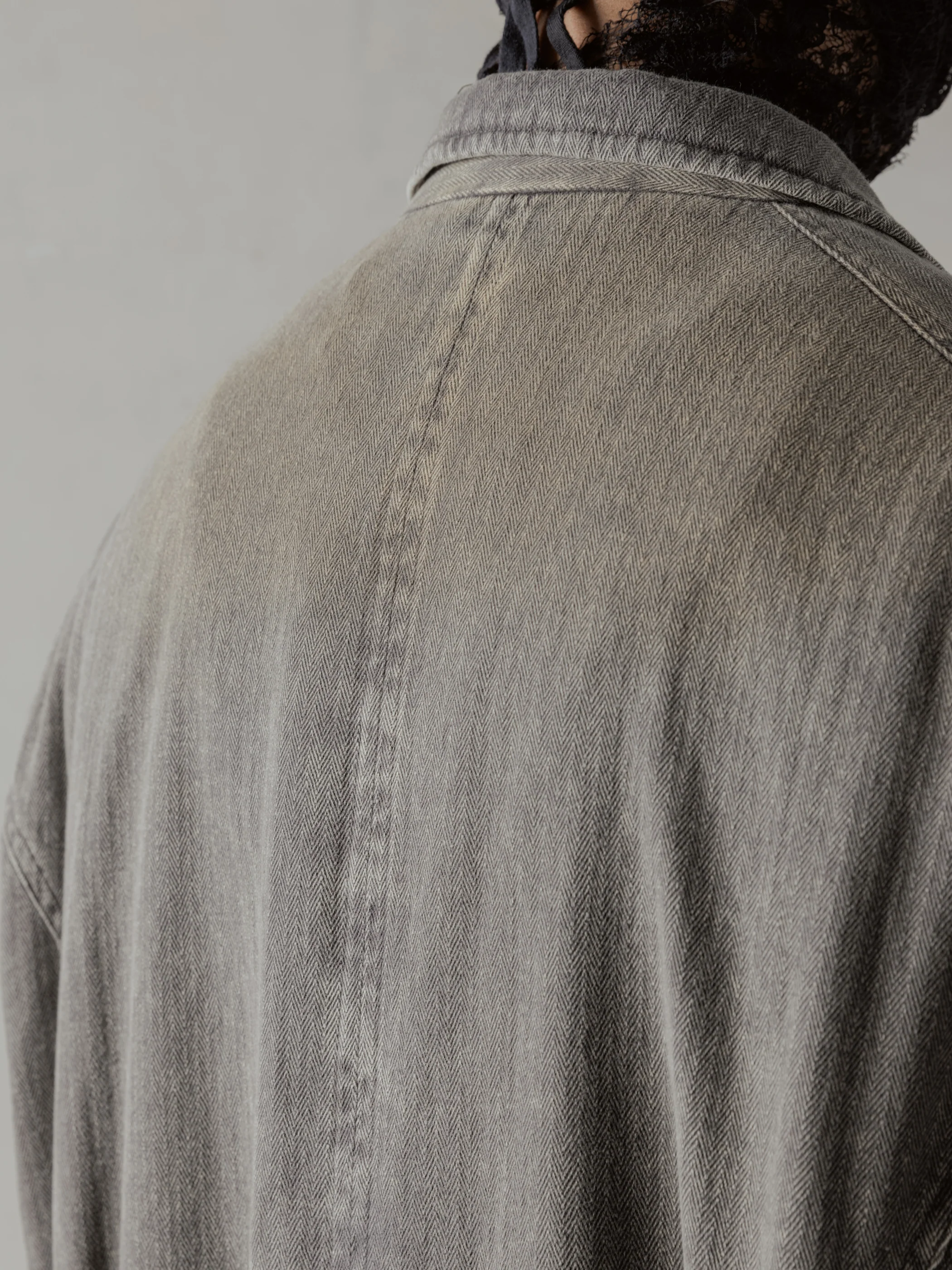 24FW|Work Coat (Grey) - Image 7
