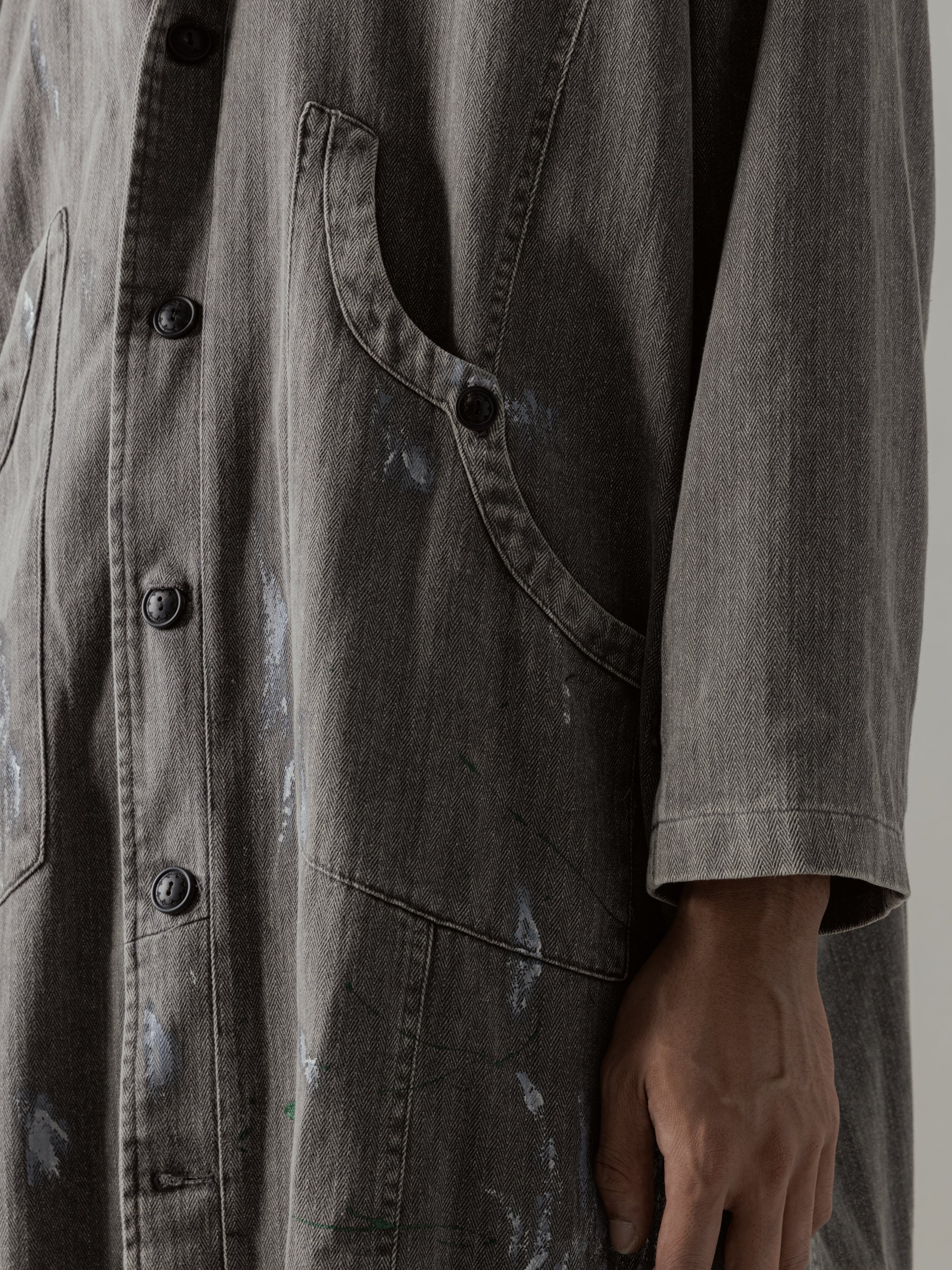 24FW|Work Coat (Grey) - Image 8