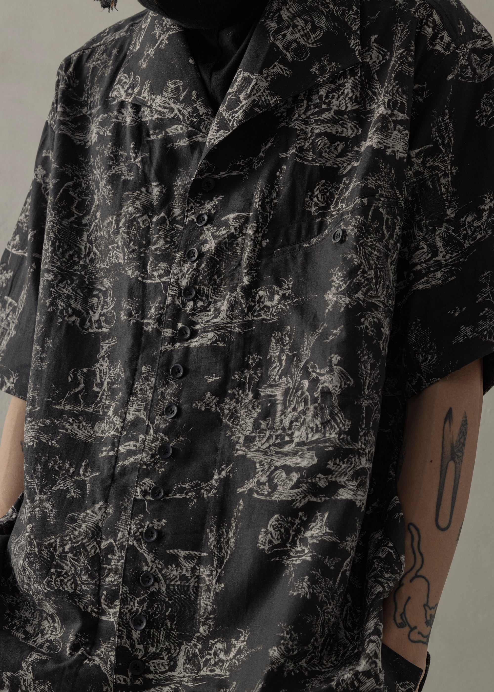 24SS|Seasonal Print SS(Black) - Image 3