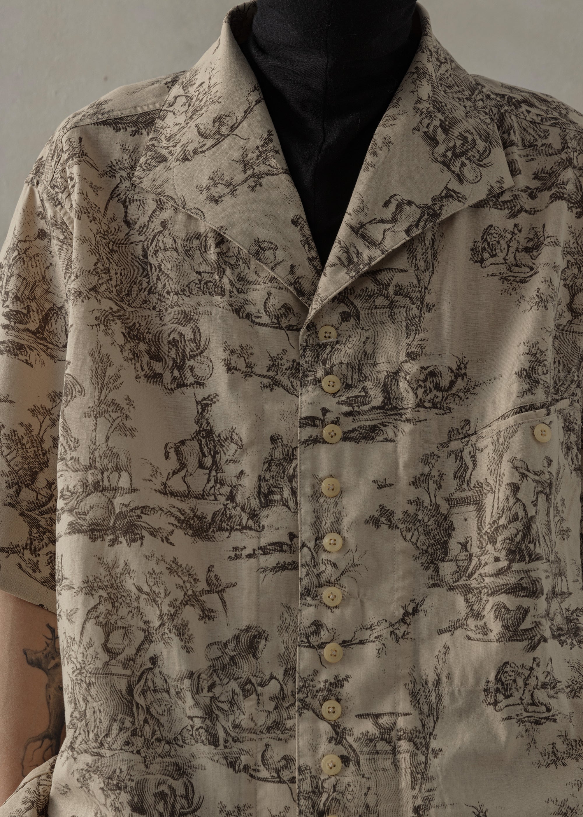 24SS|Seasonal Print SS(Khaki) - Image 4