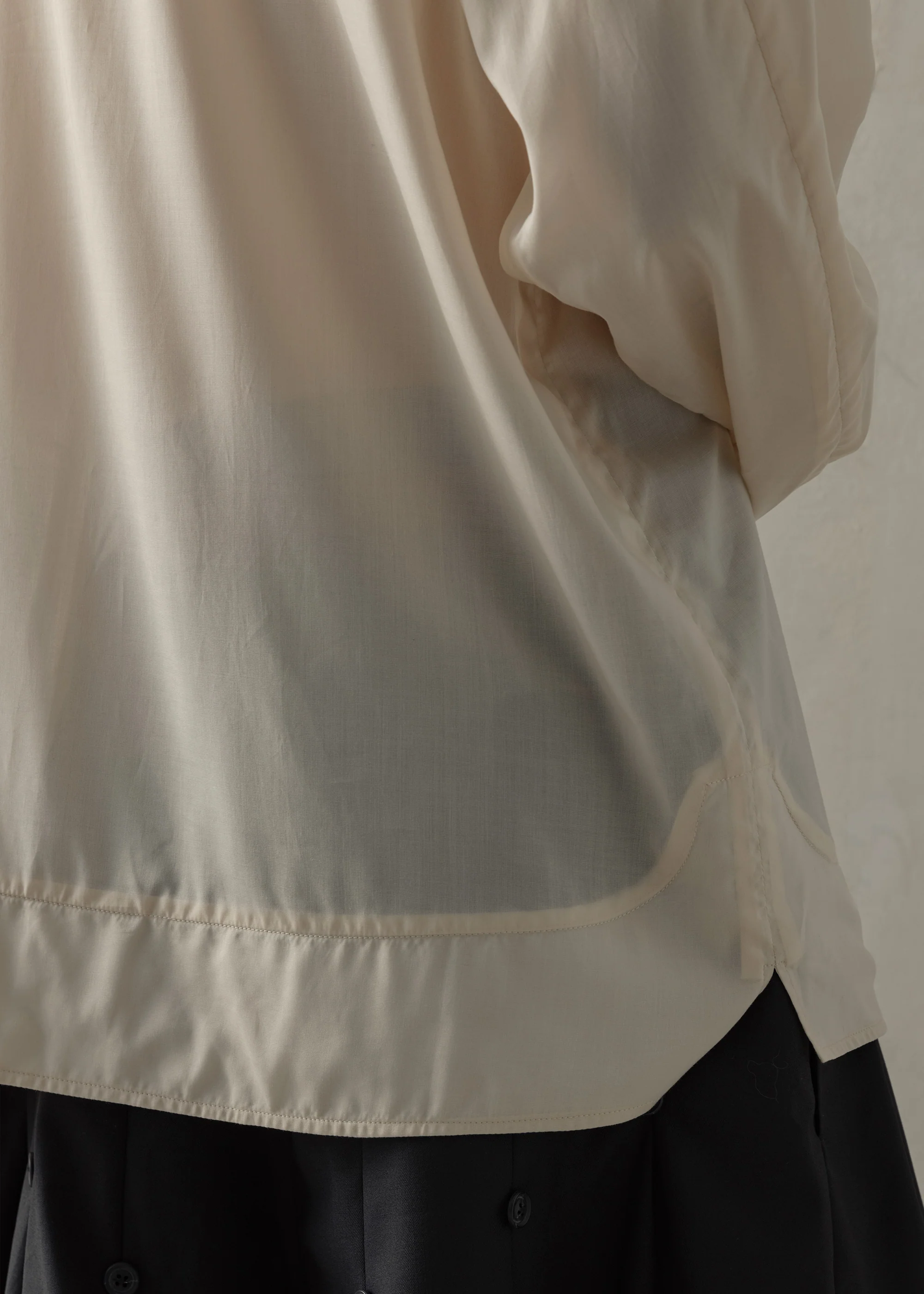 24SS|Translucent Tunic (Beige) - Image 5