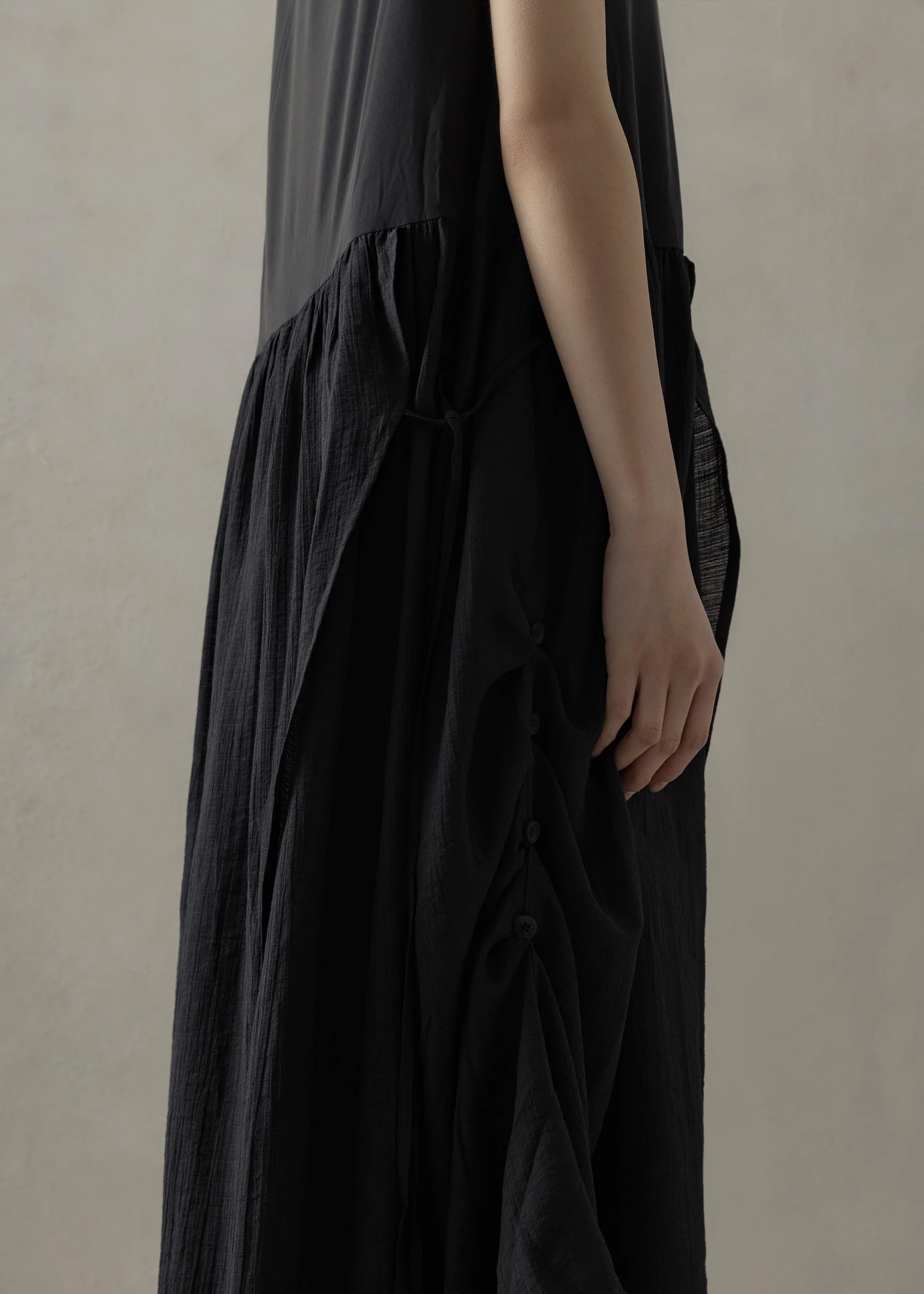 24SS WMS｜Sculptural Maxi Dress - Image 4
