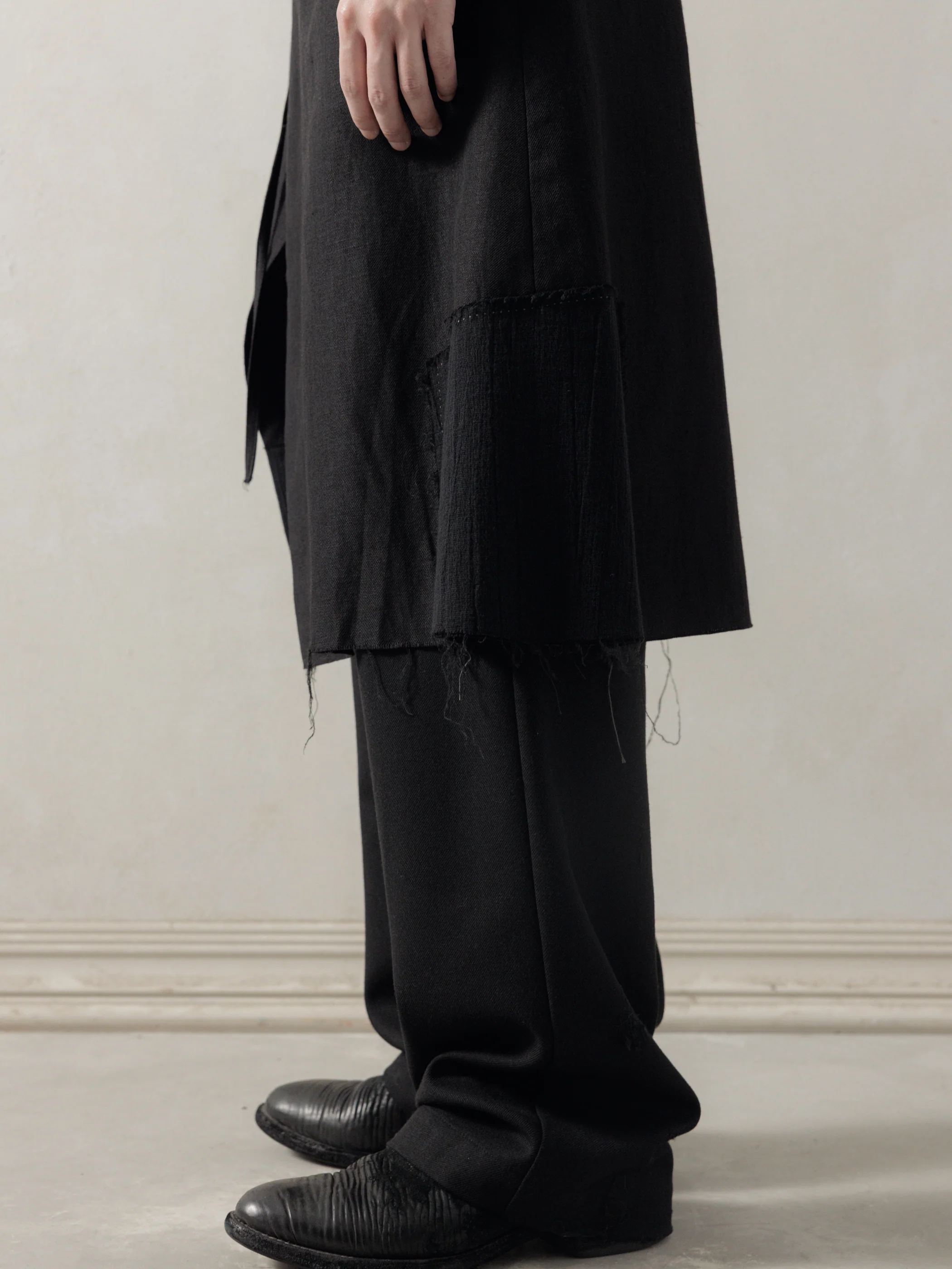 25FW｜Layered Wrap Skirt - Image 3