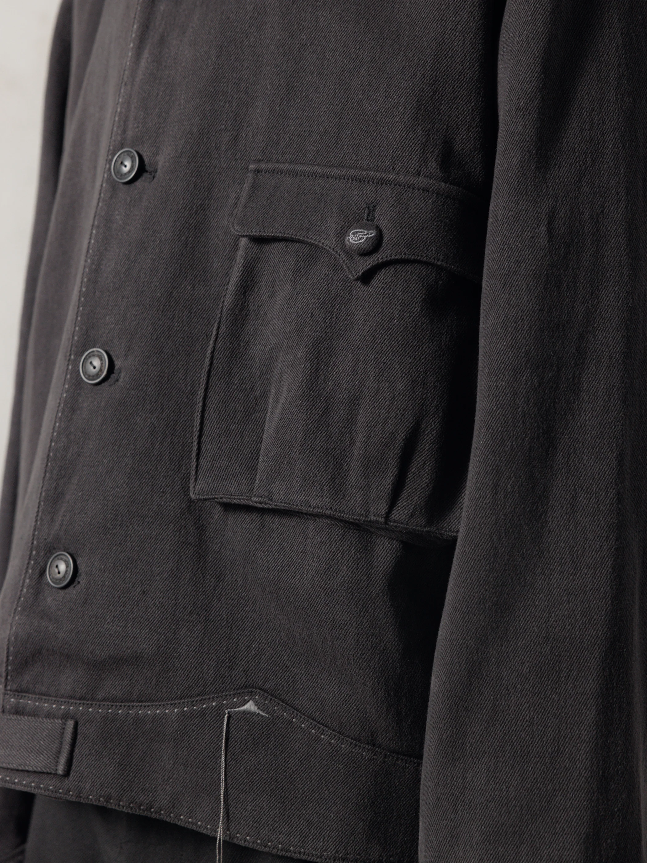 25FW｜Cyclist JKT (Aged Black) - Image 7