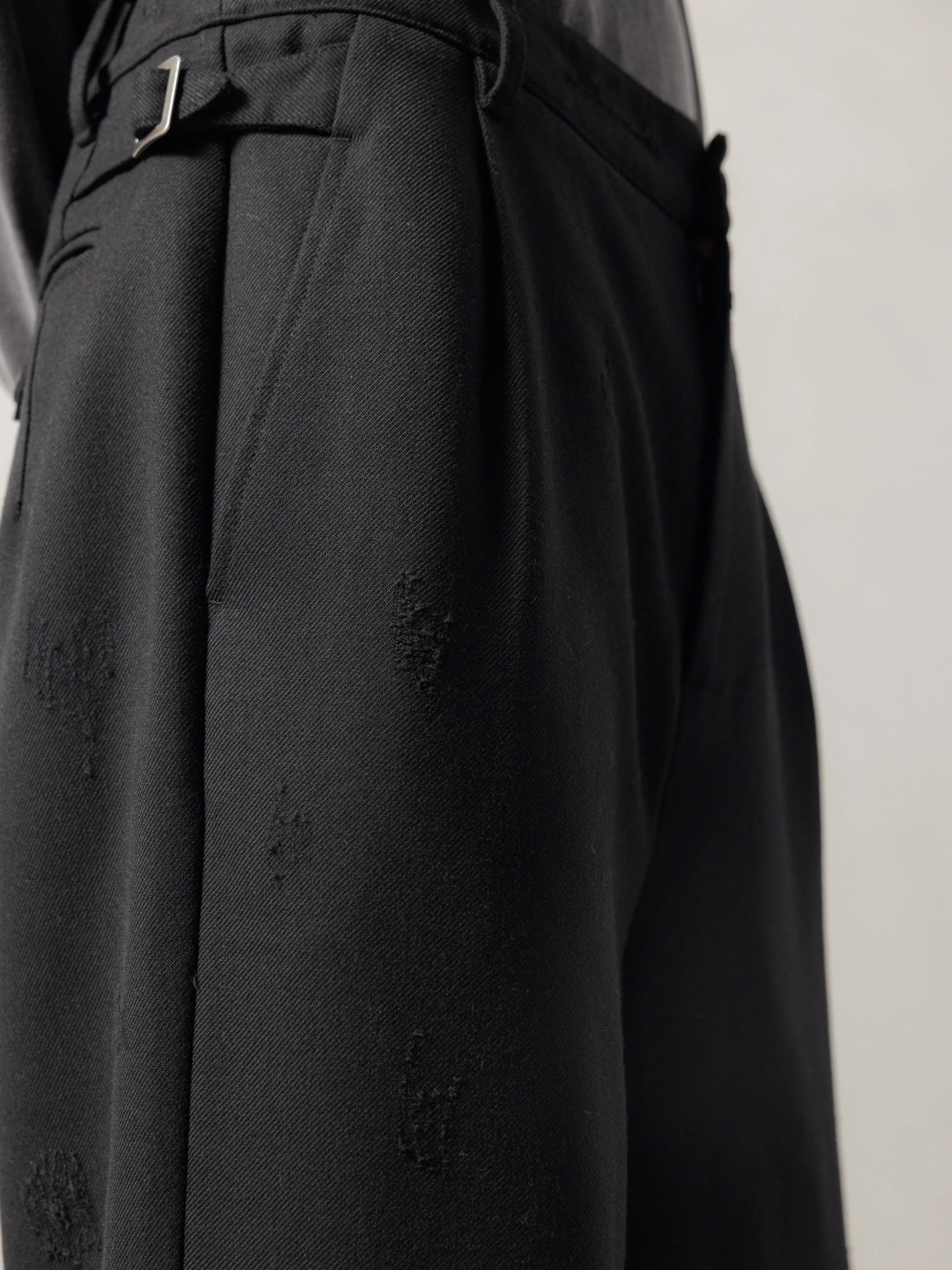 25FW|Distressed Wool Pants - Image 8