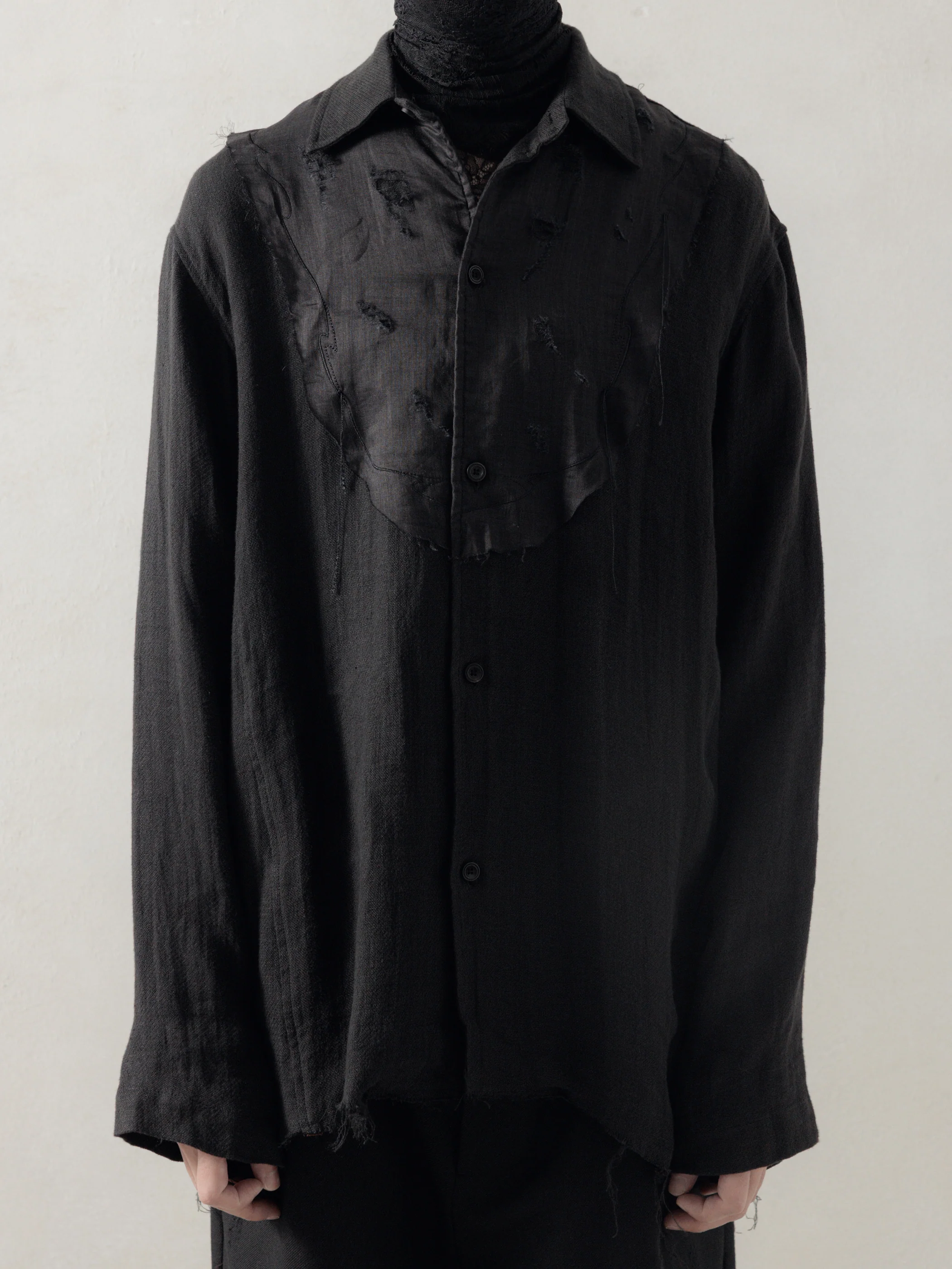 25FW|Embroidery Aged Tunic