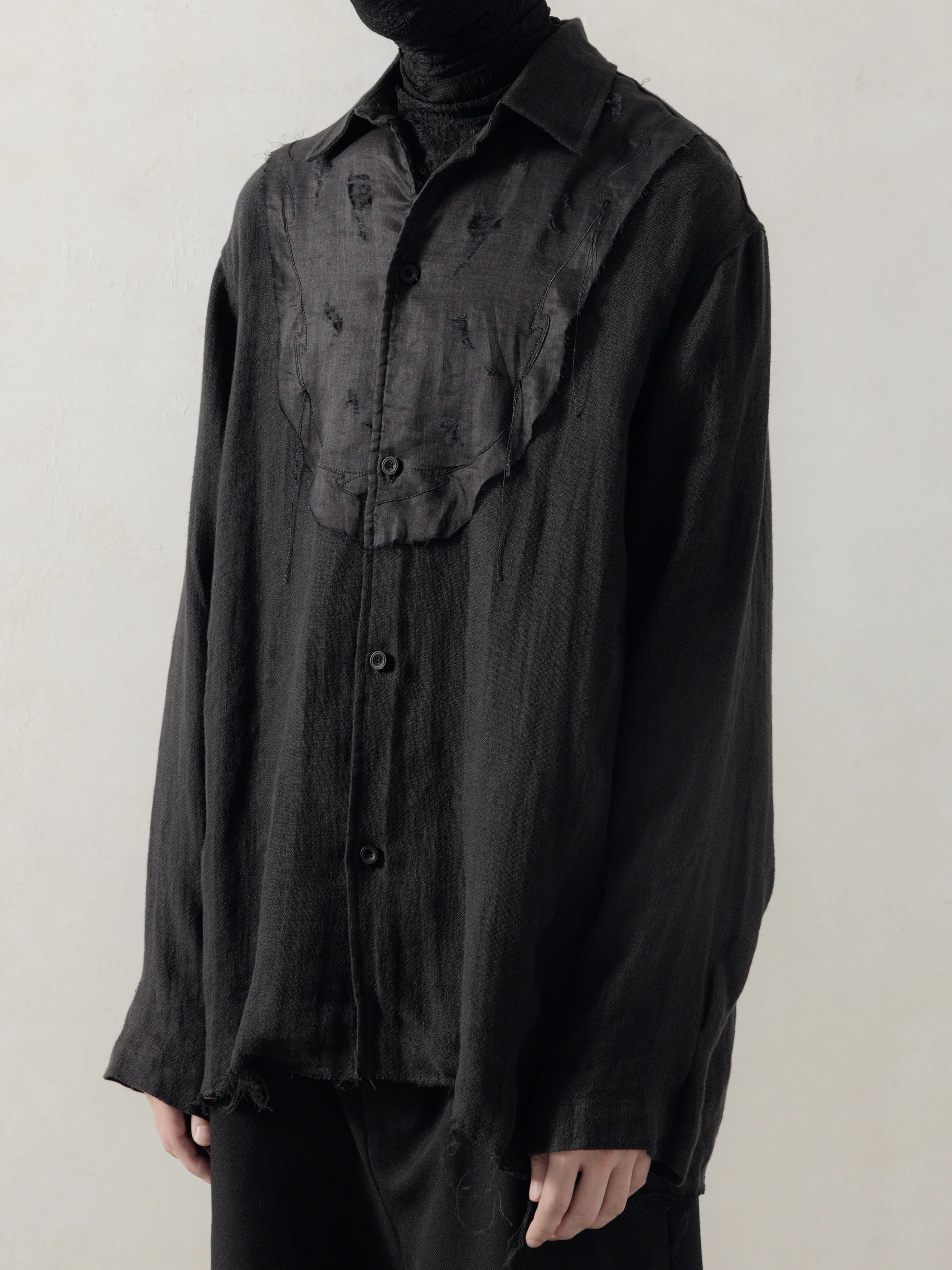 25FW|Embroidery Aged Tunic - Image 2