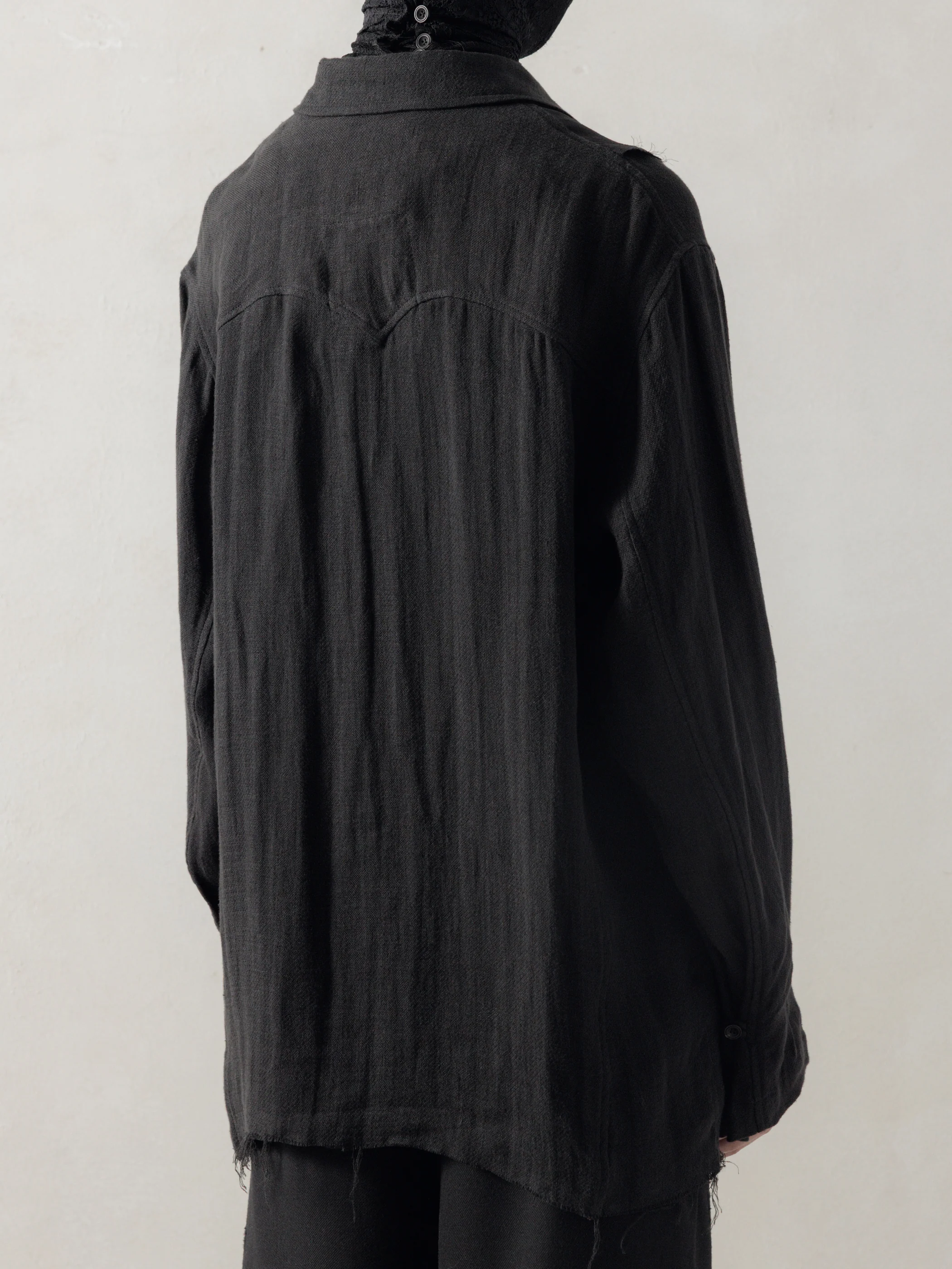 25FW|Embroidery Aged Tunic - Image 3