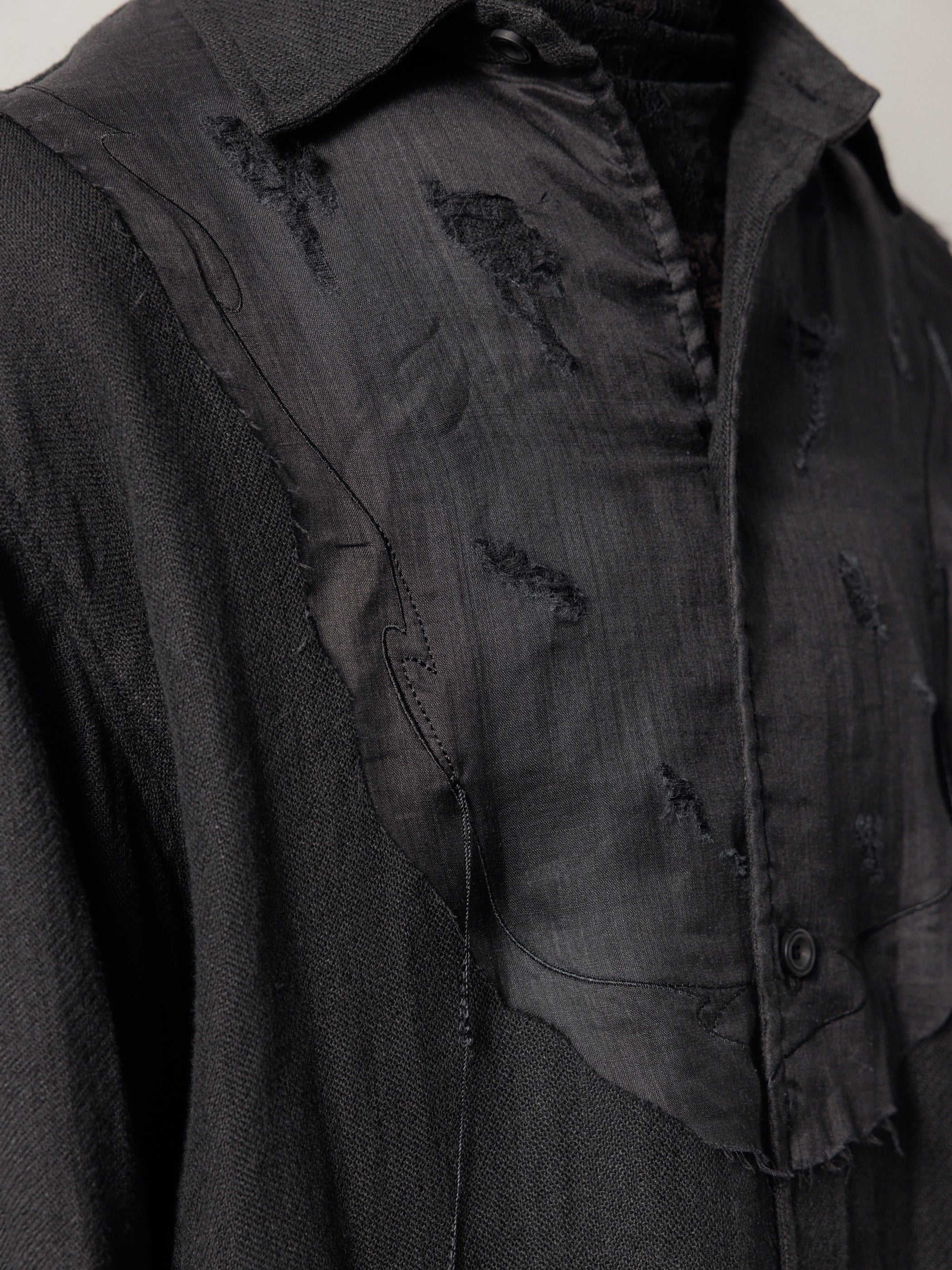 25FW|Embroidery Aged Tunic - Image 5