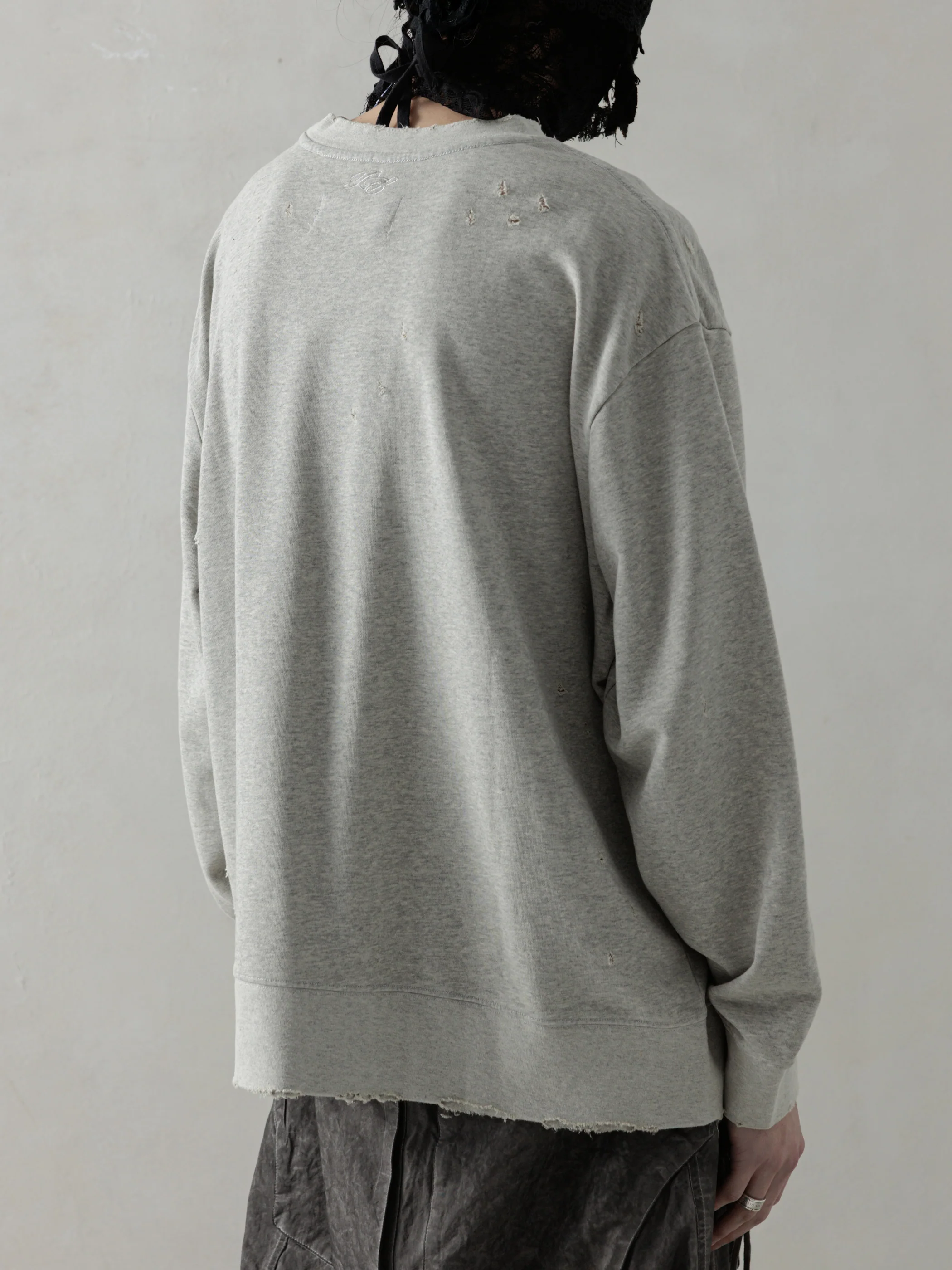 25SS｜Distressed LS (Grey) - Image 3