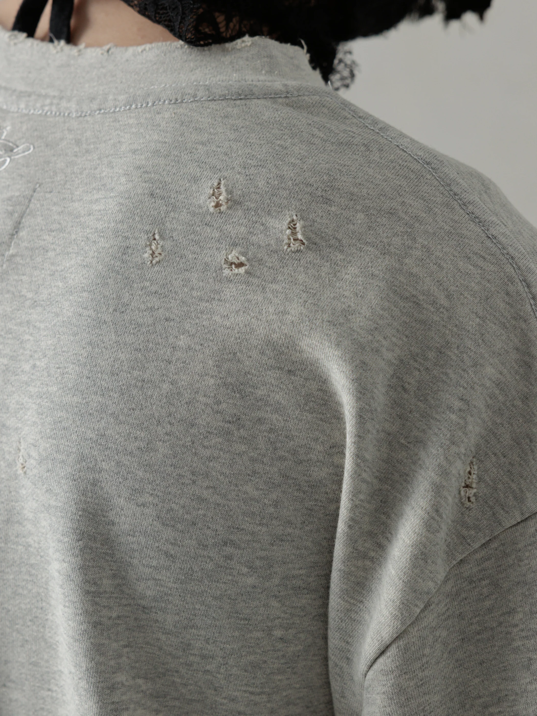 25SS｜Distressed LS (Grey) - Image 4