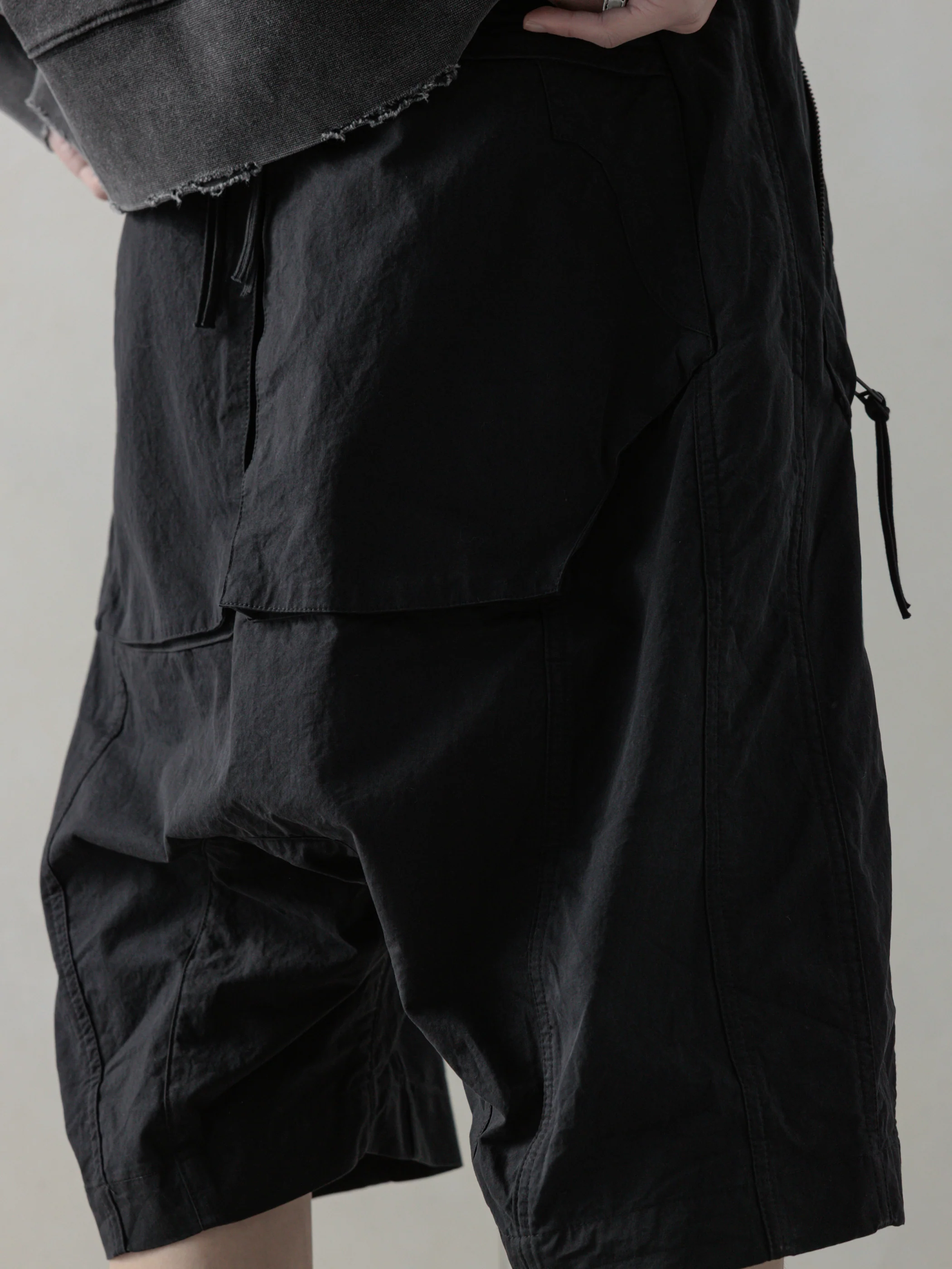 25SS｜Object-dyed Shorts (Black) - Image 4