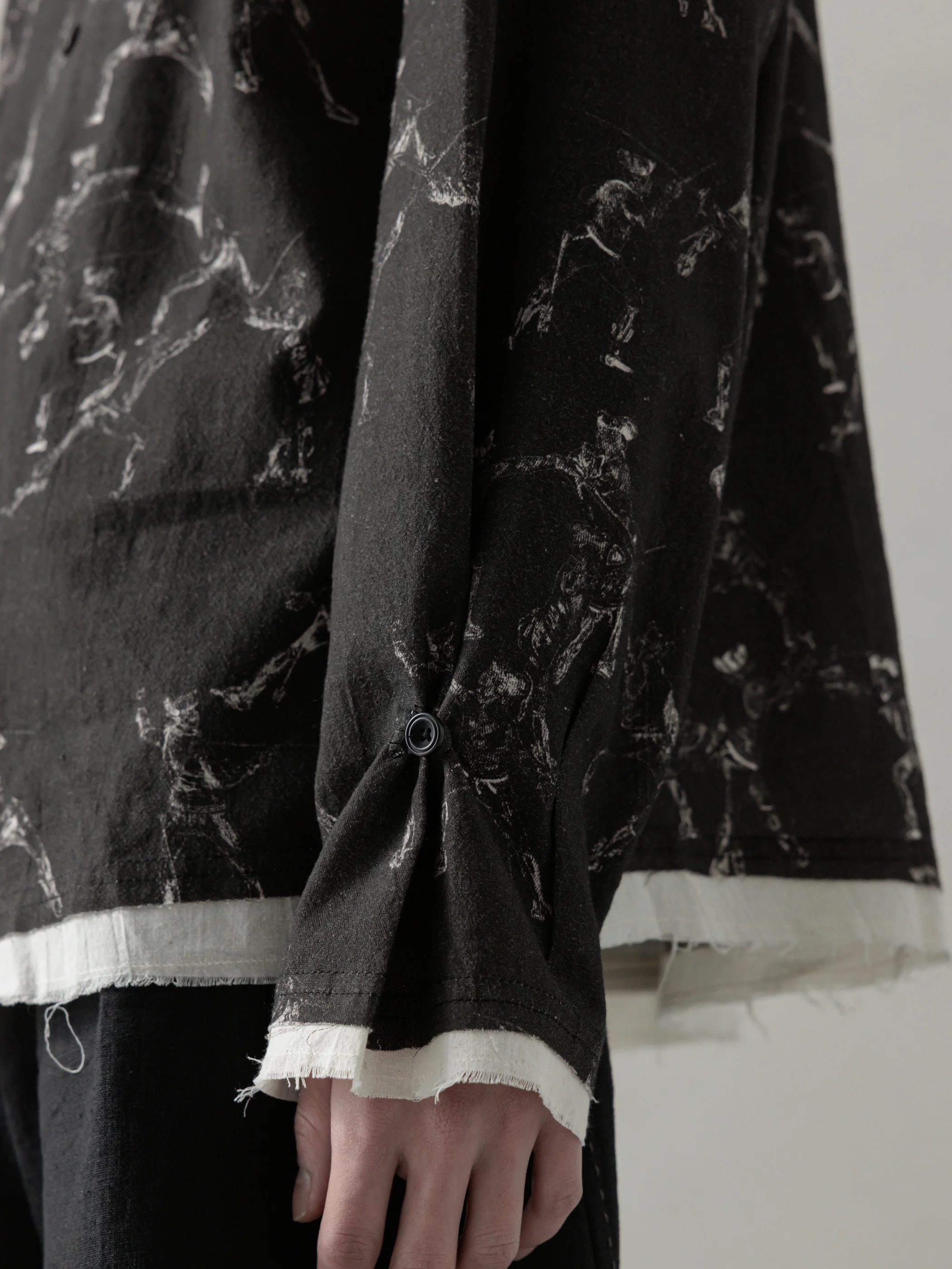 25SS｜Seasonal Print LS (Black) - Image 6
