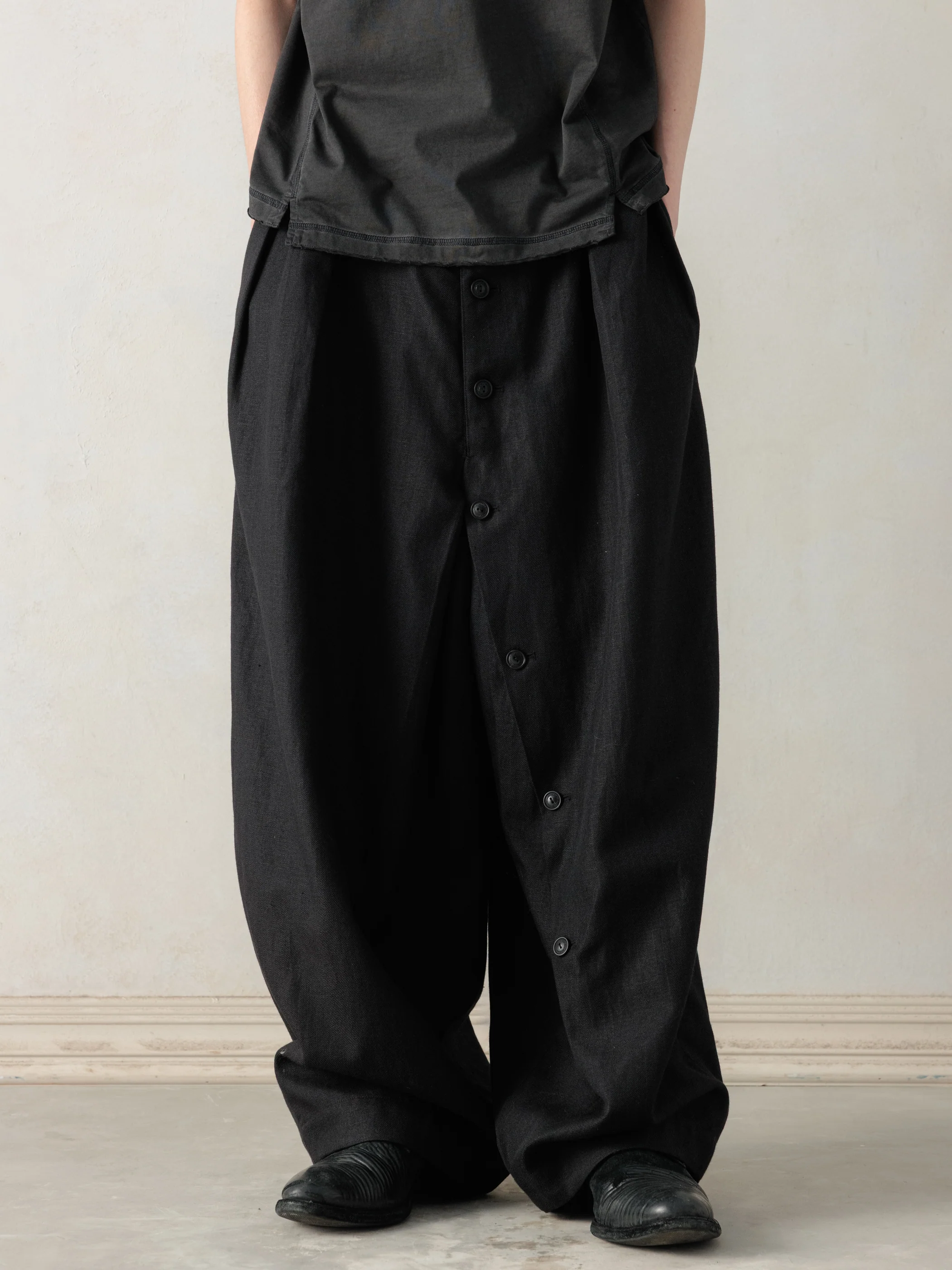 26SS|Button Draft Pants