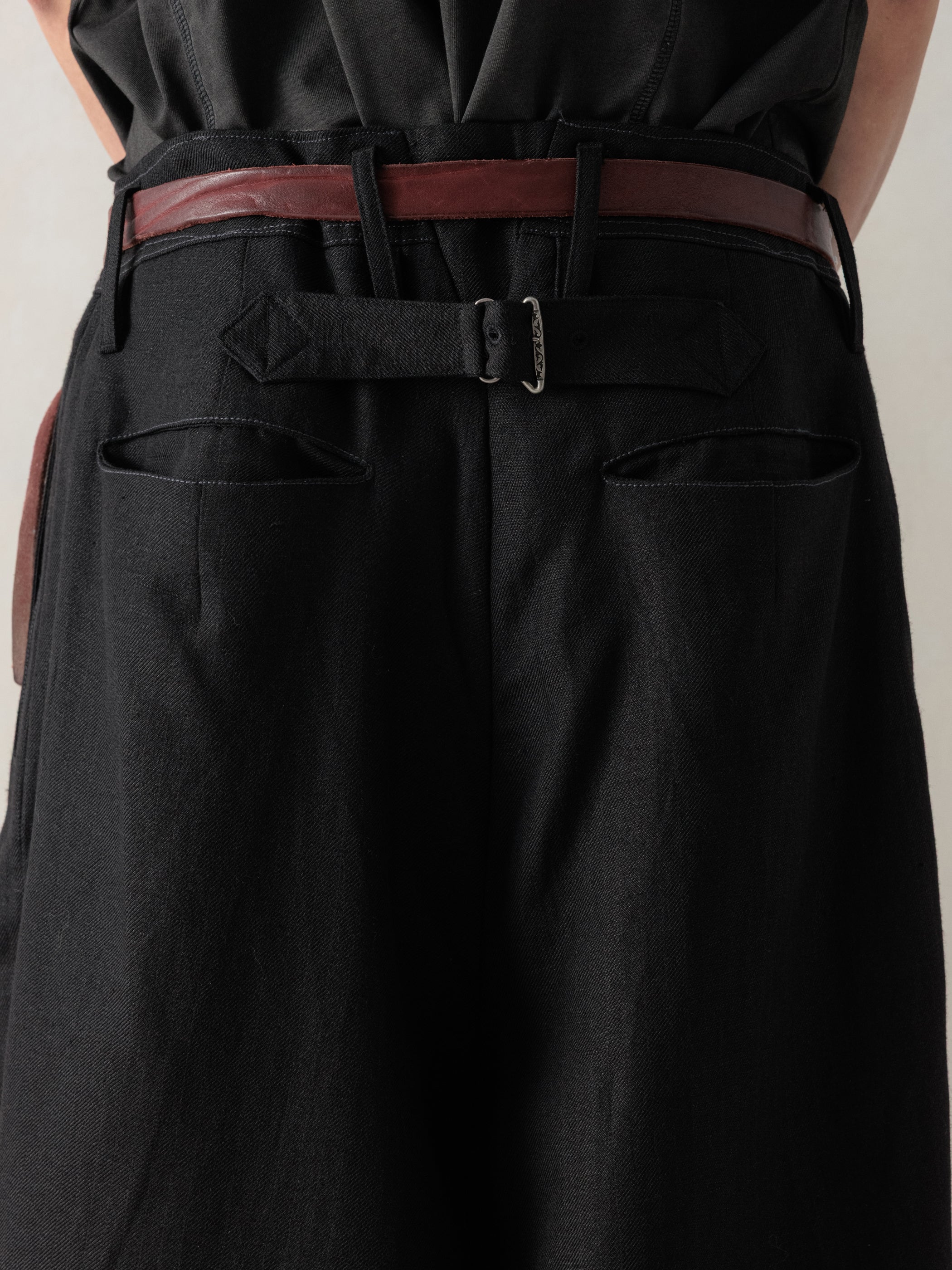 26SS|Button Draft Pants - Image 4