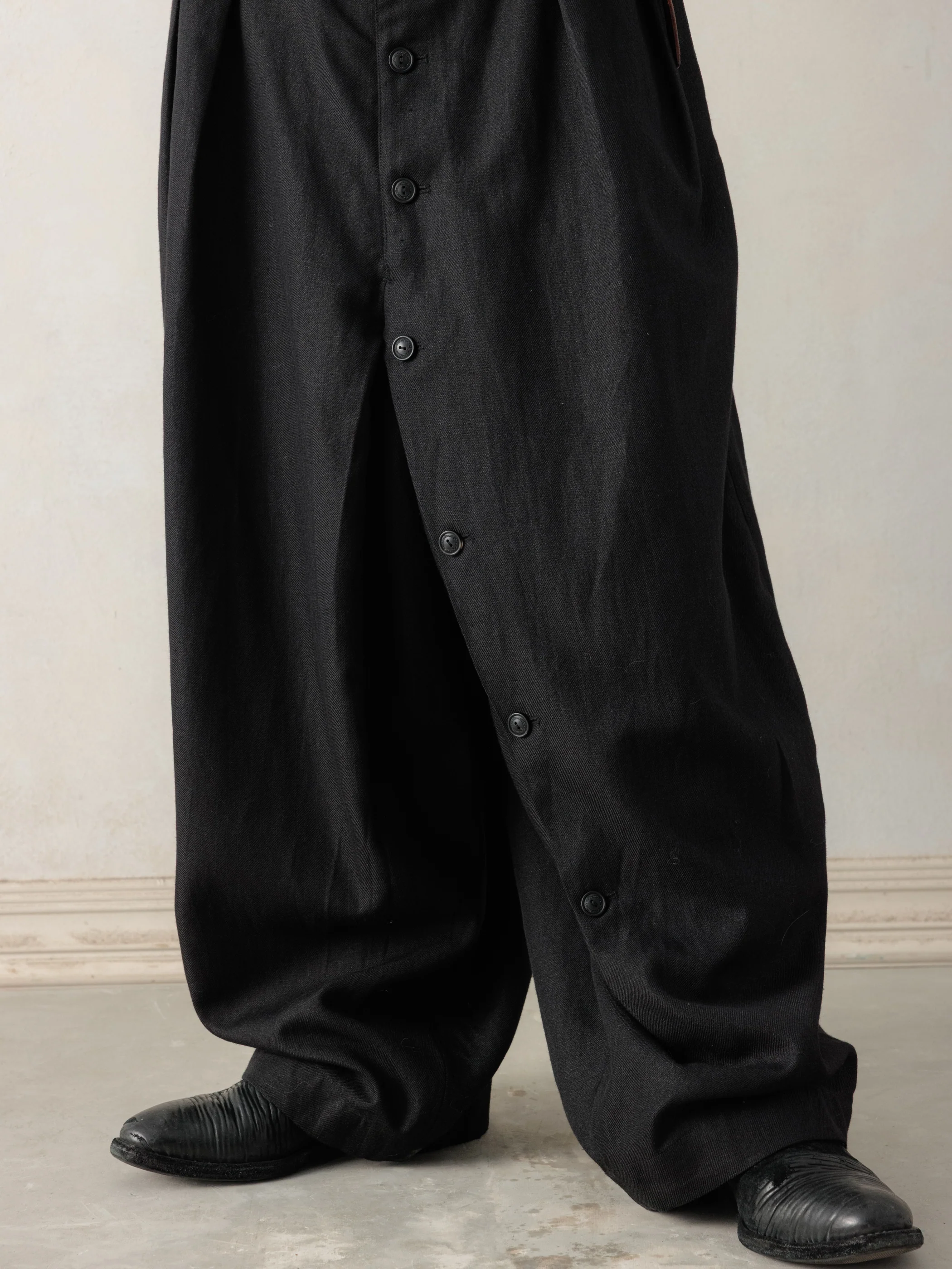 26SS|Button Draft Pants - Image 7