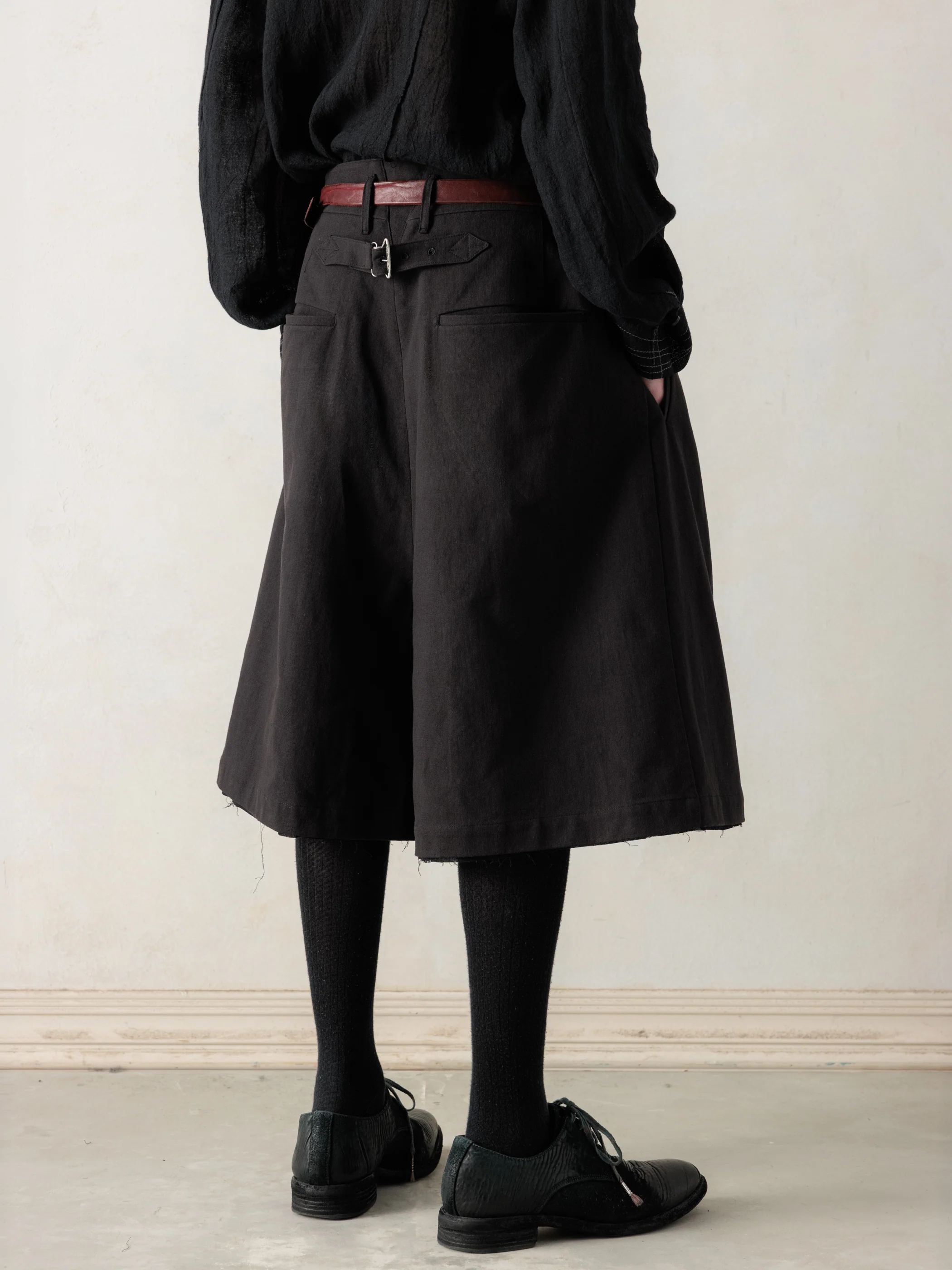 26SS|Button Draft Shorts - Image 3