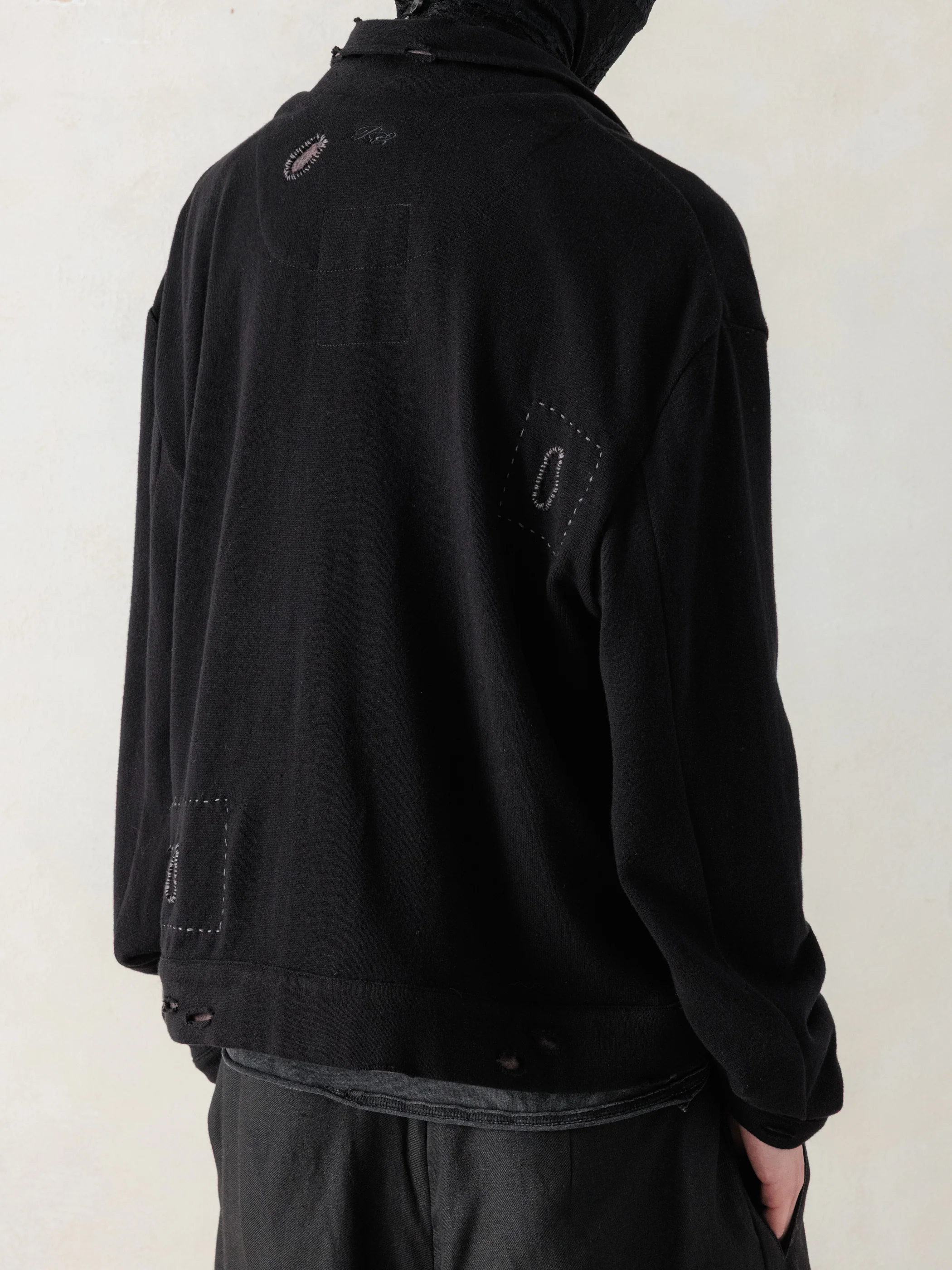 26SS|Destroyed Knit Work JKT - Image 3