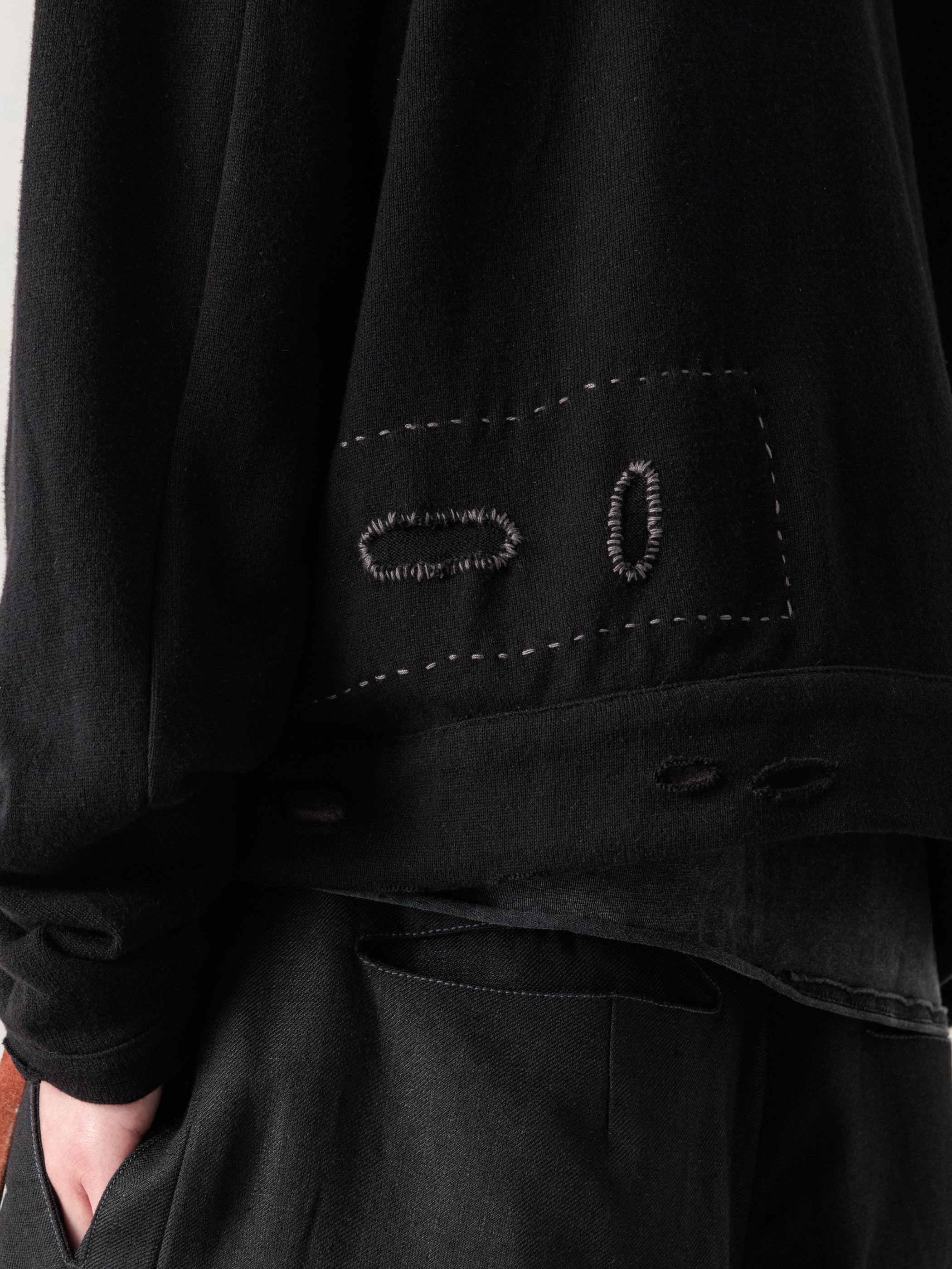 26SS|Destroyed Knit Work JKT - Image 5