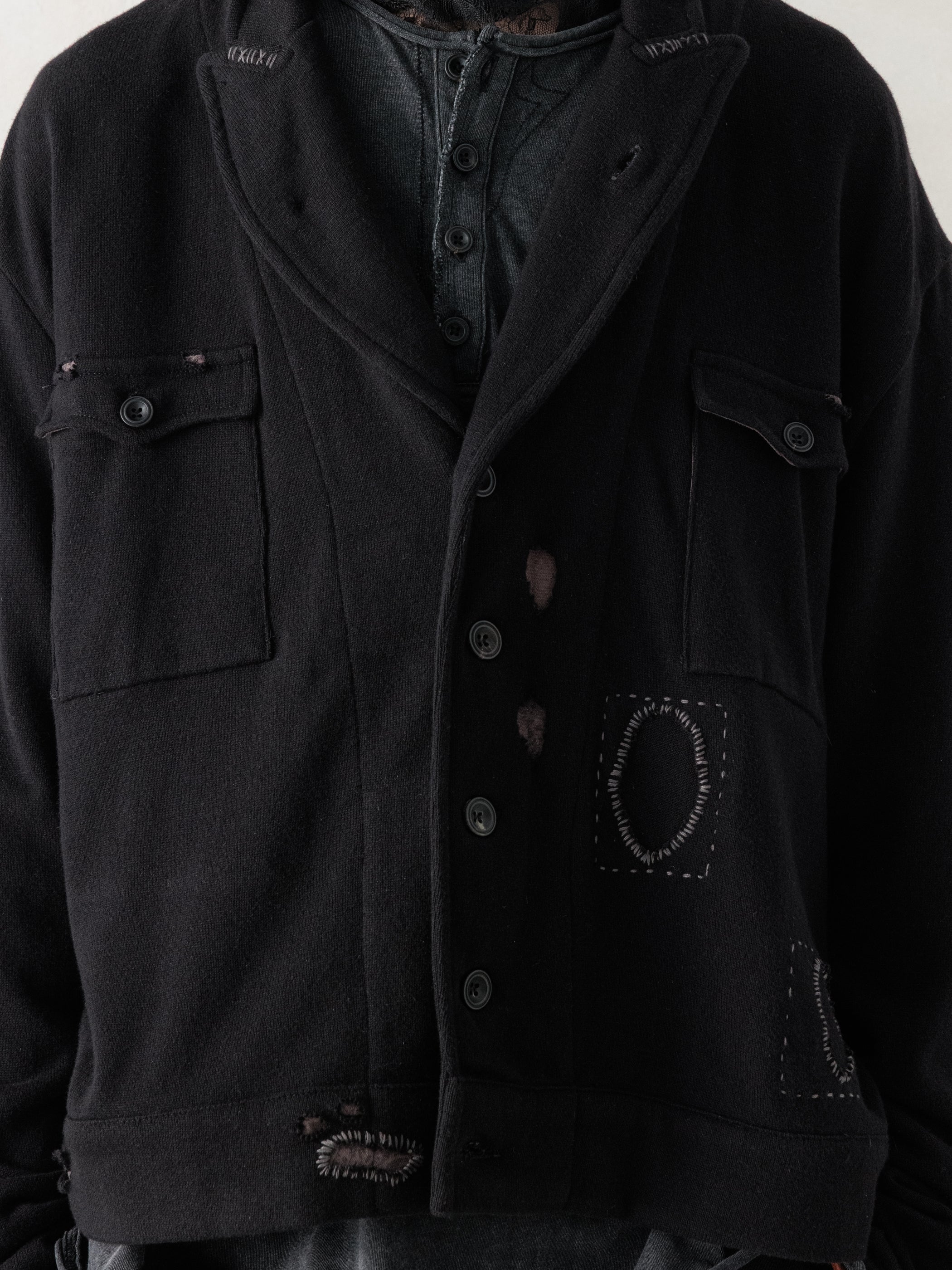 26SS|Destroyed Knit Work JKT - Image 6