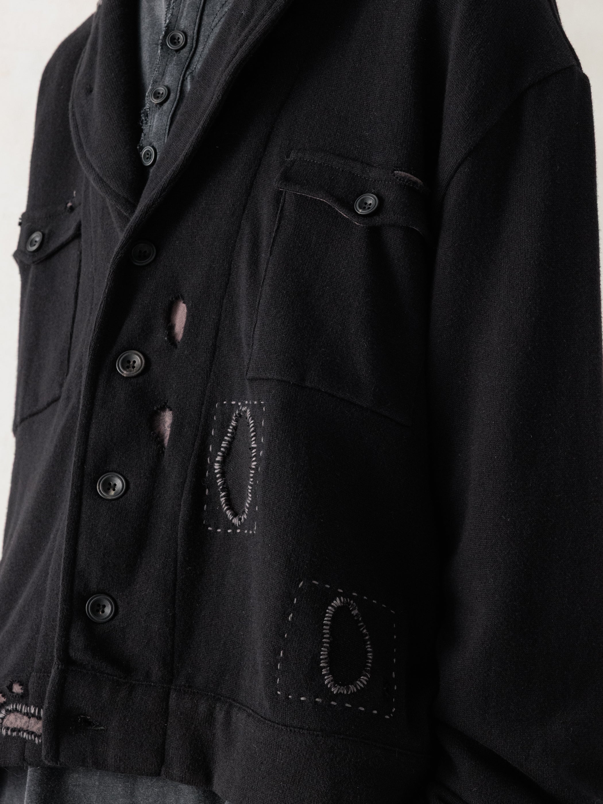 26SS|Destroyed Knit Work JKT - Image 7