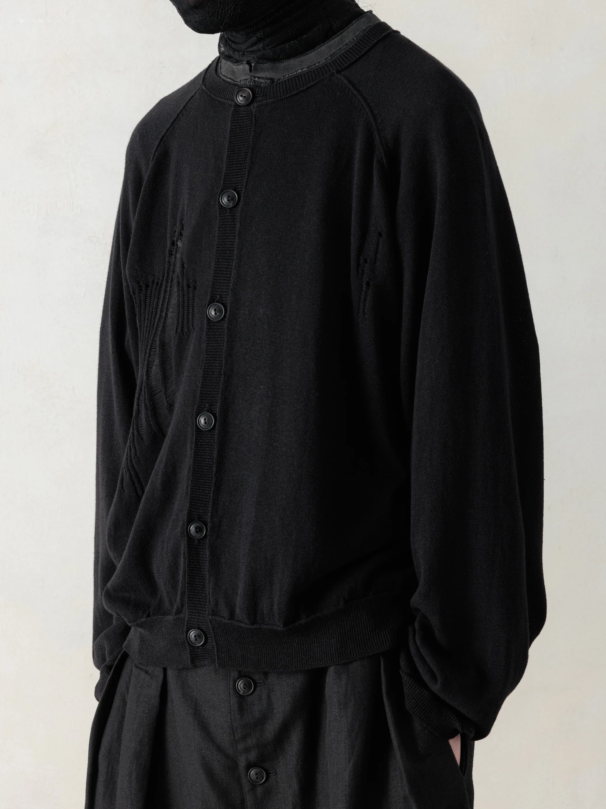 26SS|Distressed Cardigan - Image 2