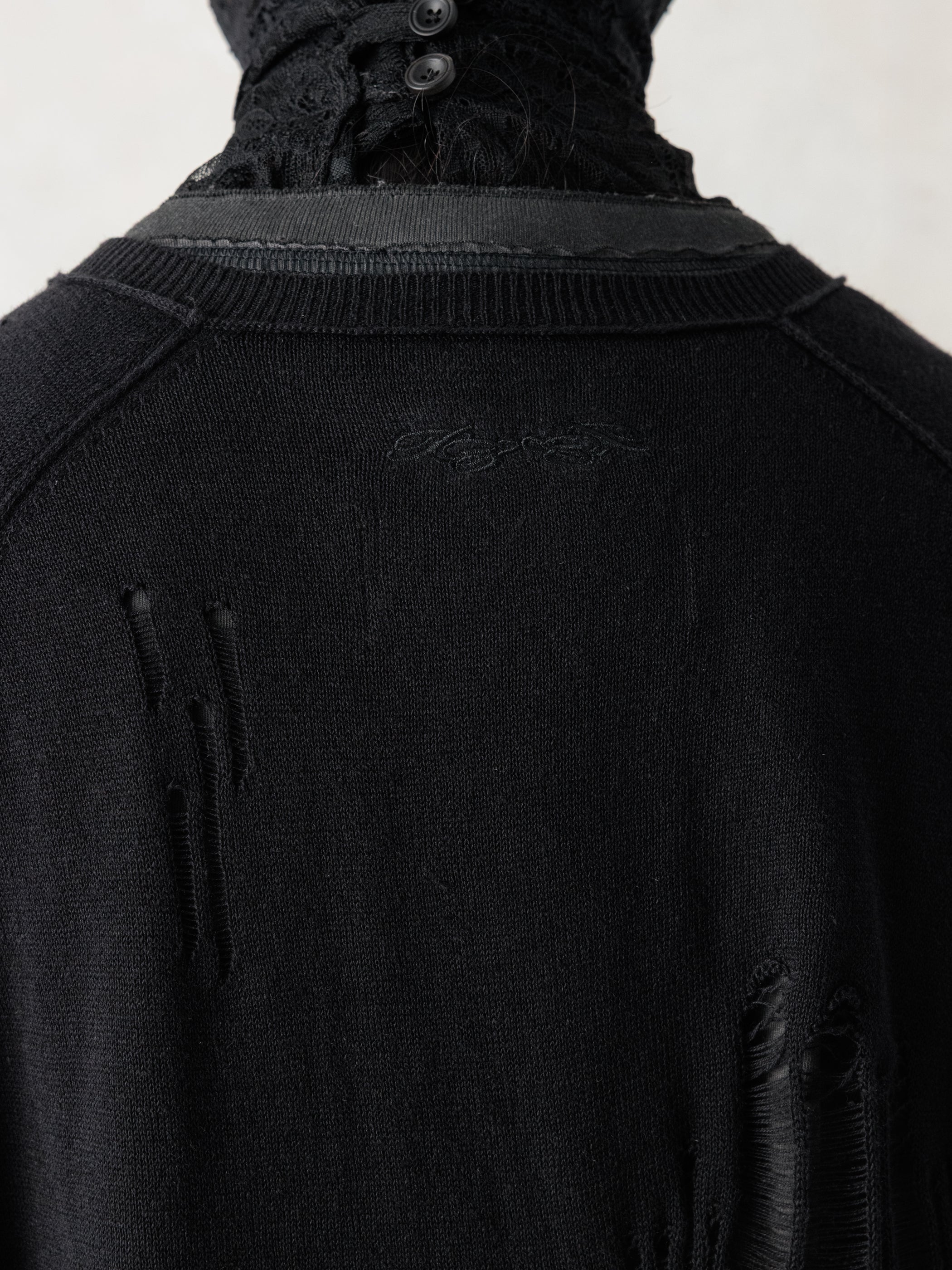 26SS|Distressed Cardigan - Image 5