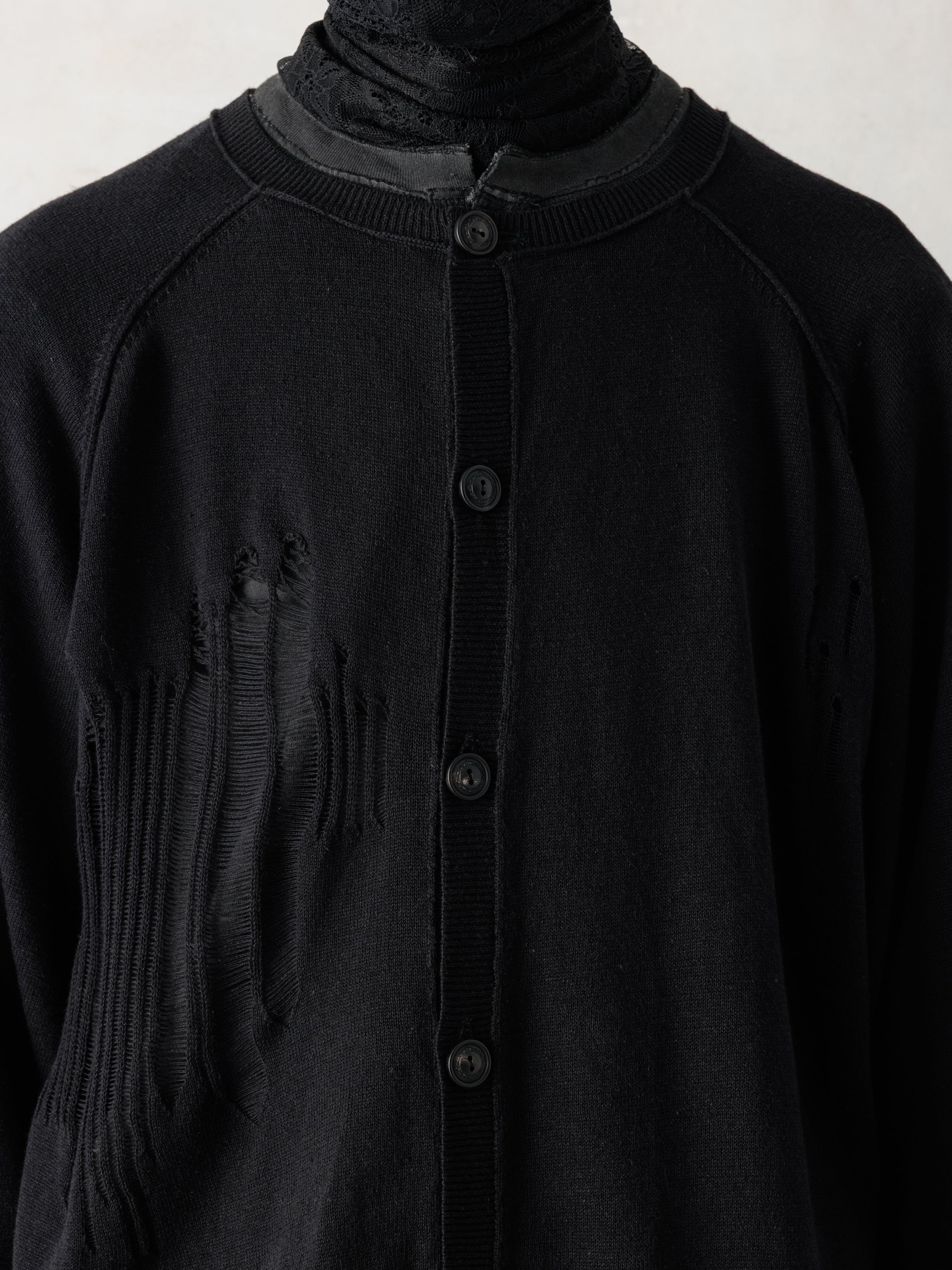 26SS|Distressed Cardigan - Image 6