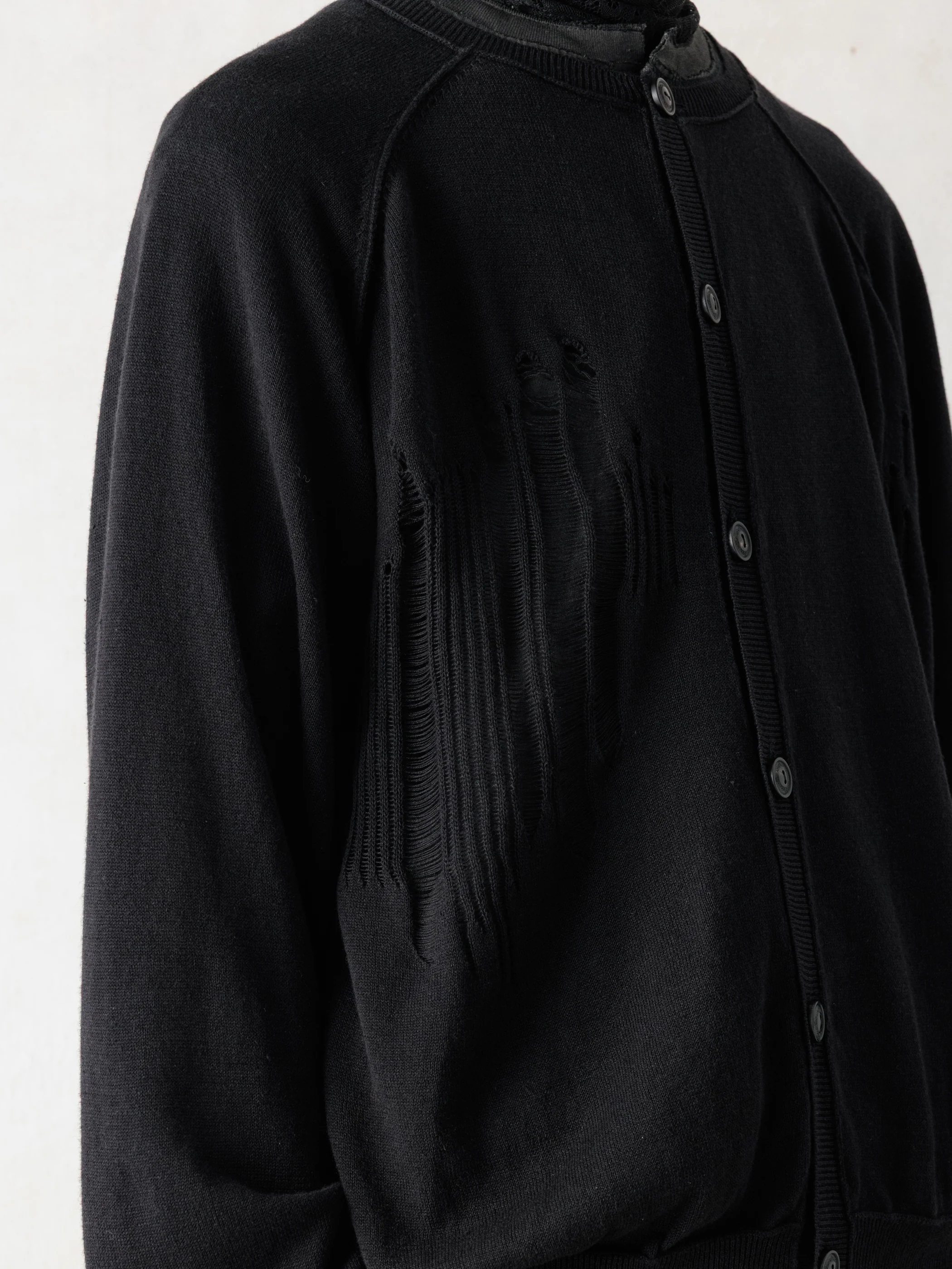 26SS|Distressed Cardigan - Image 7