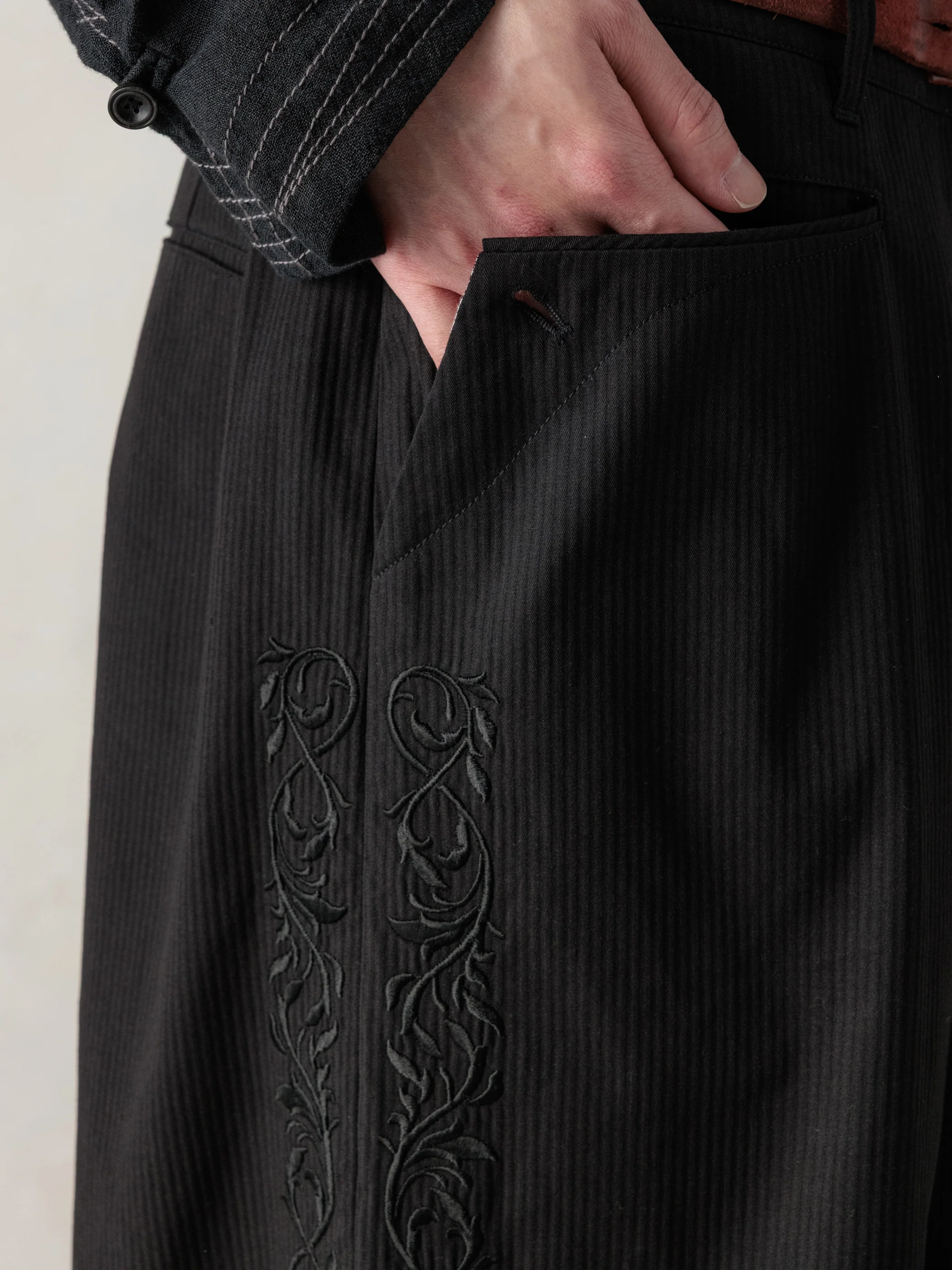 26SS｜Embroidered Pants - Image 8