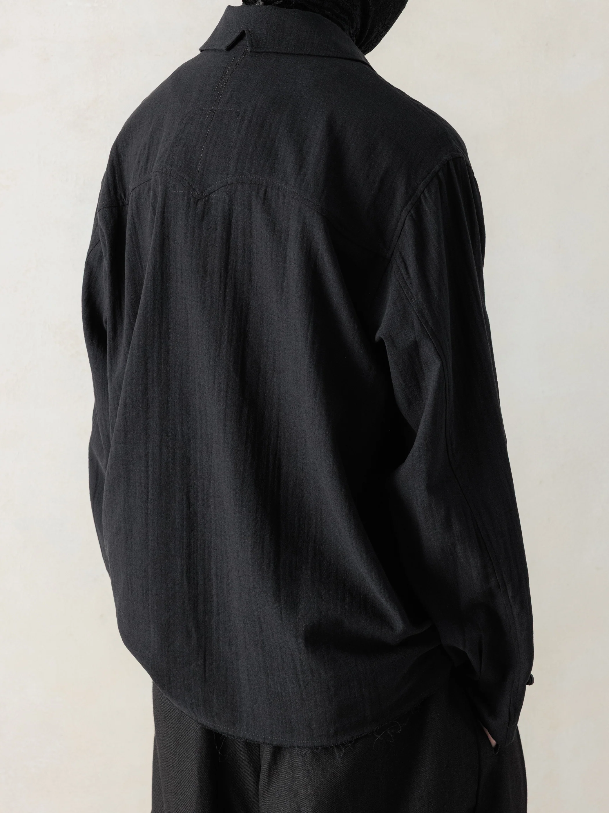 26SS｜Embroidered Shirt - Image 3