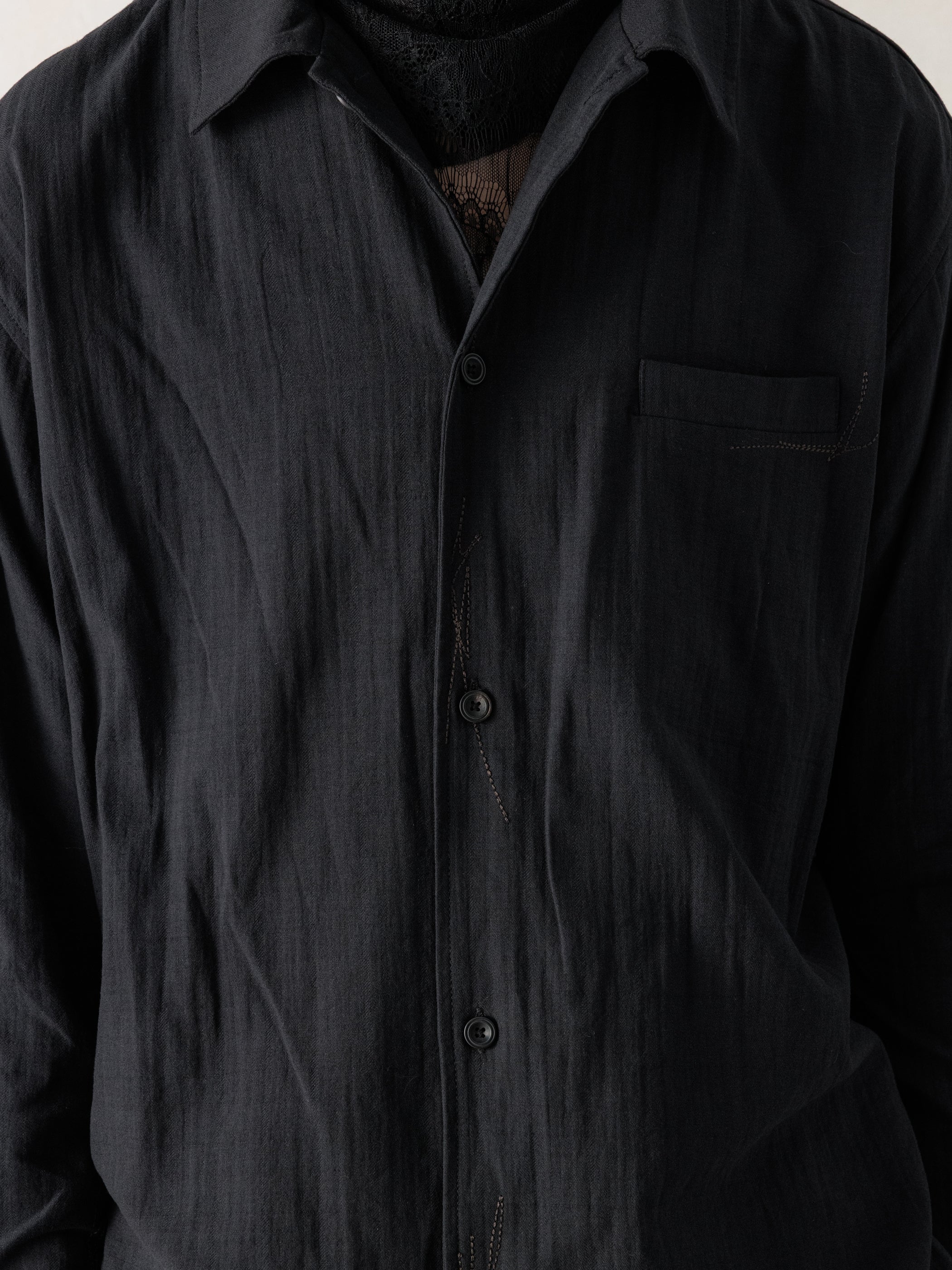 26SS｜Embroidered Shirt - Image 5