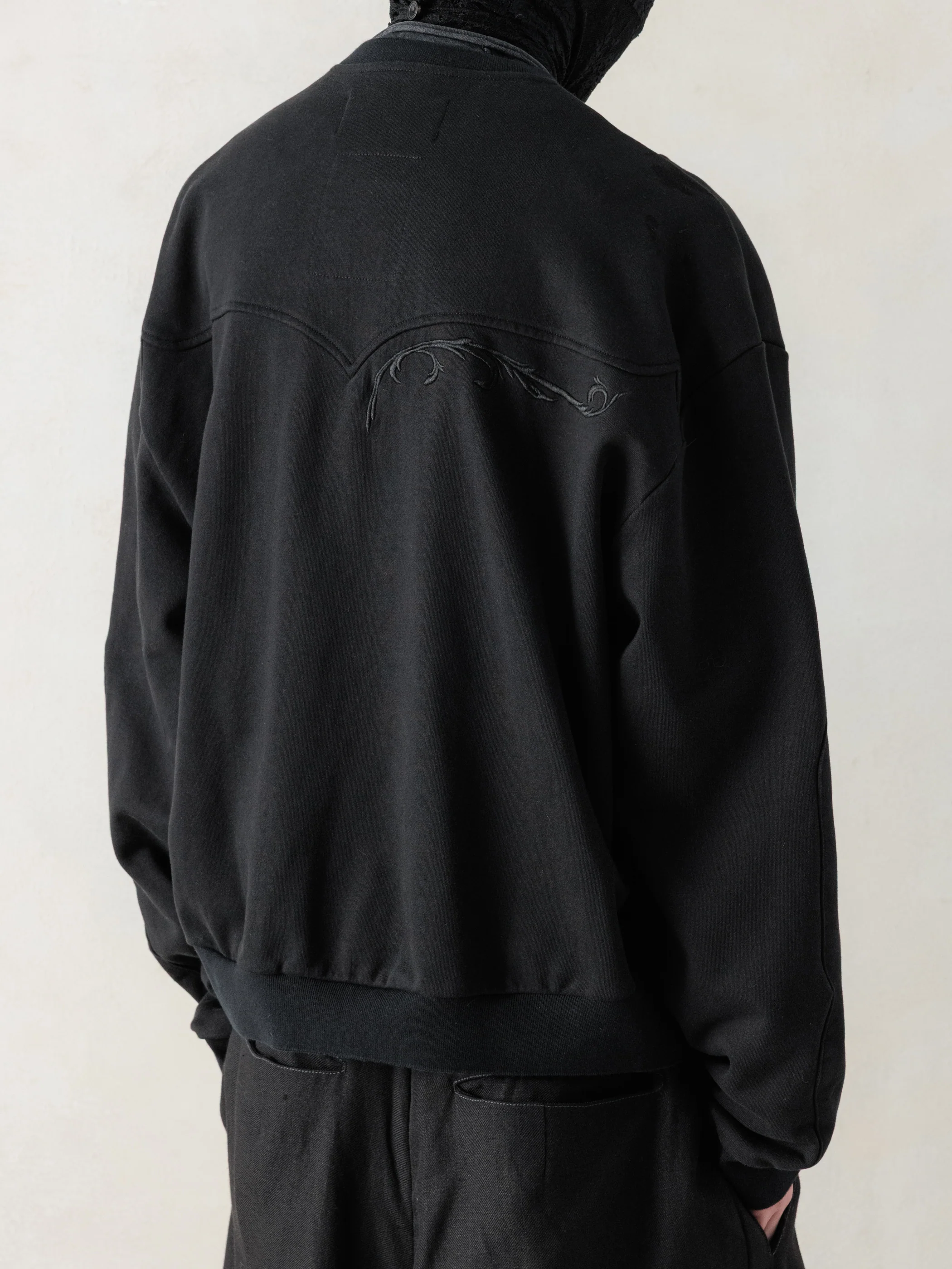 26SS|Embroidered Zipper JKT - Image 3