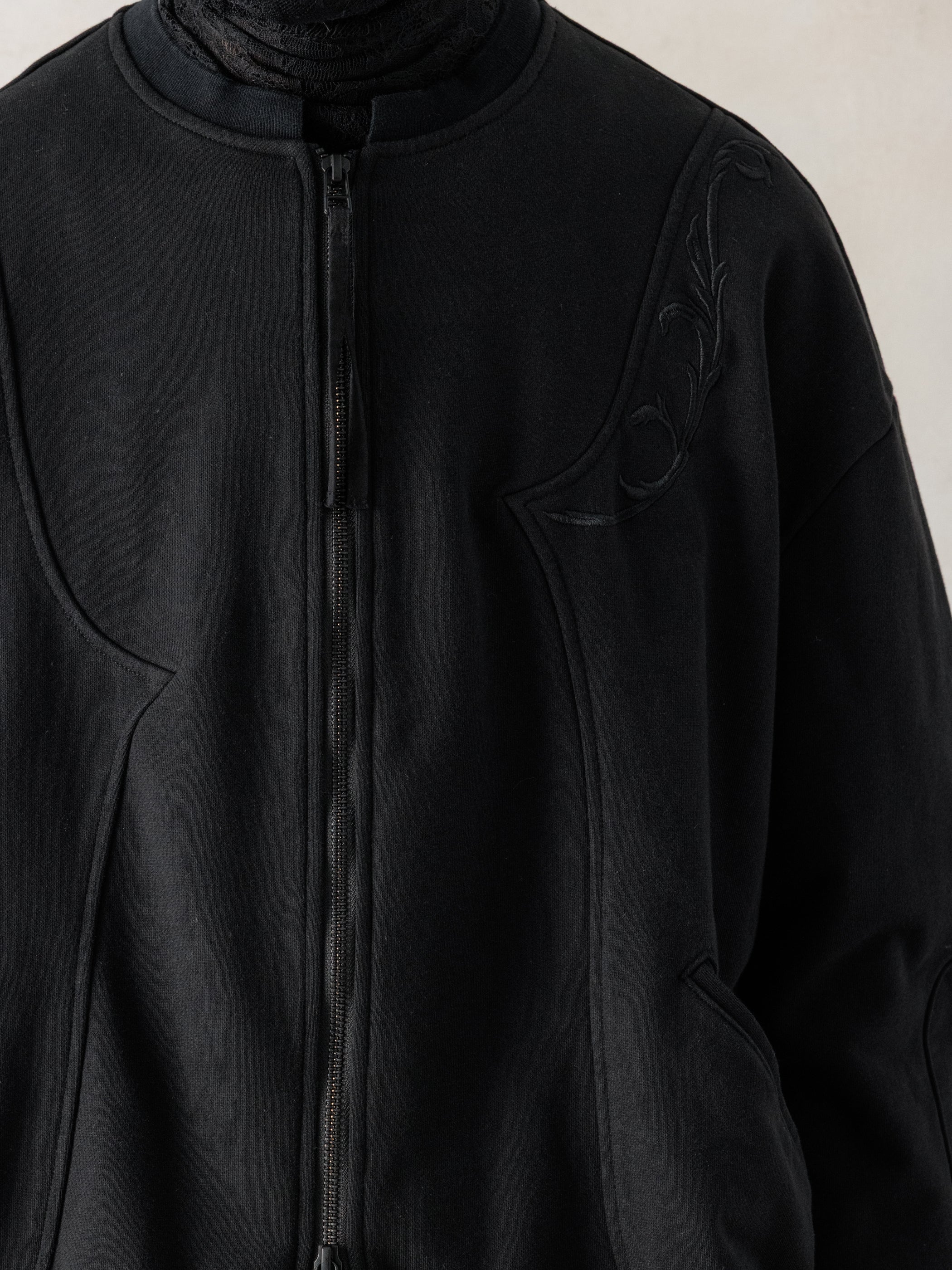 26SS|Embroidered Zipper JKT - Image 5