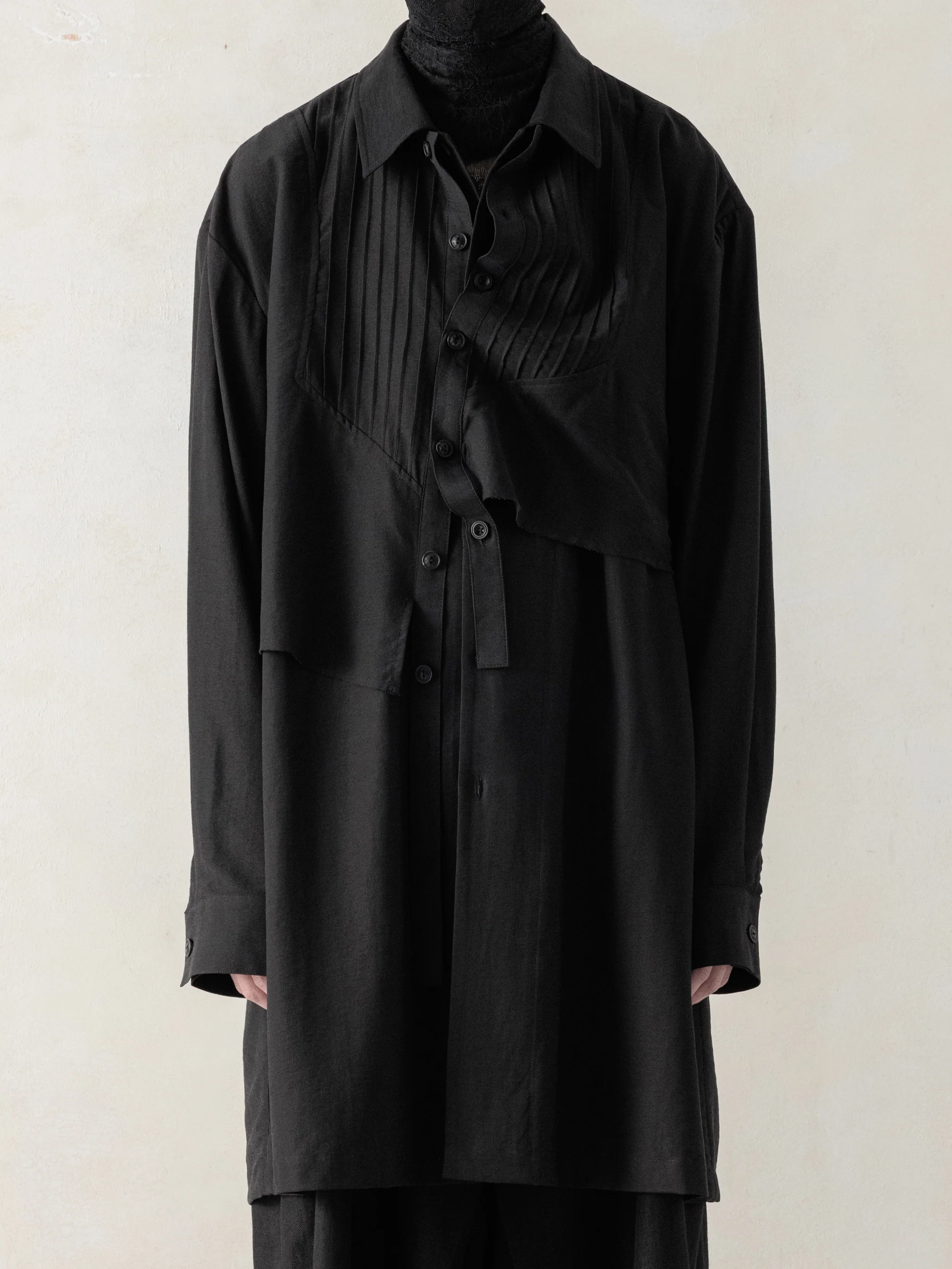 26SS｜Oversized Layered Shirt