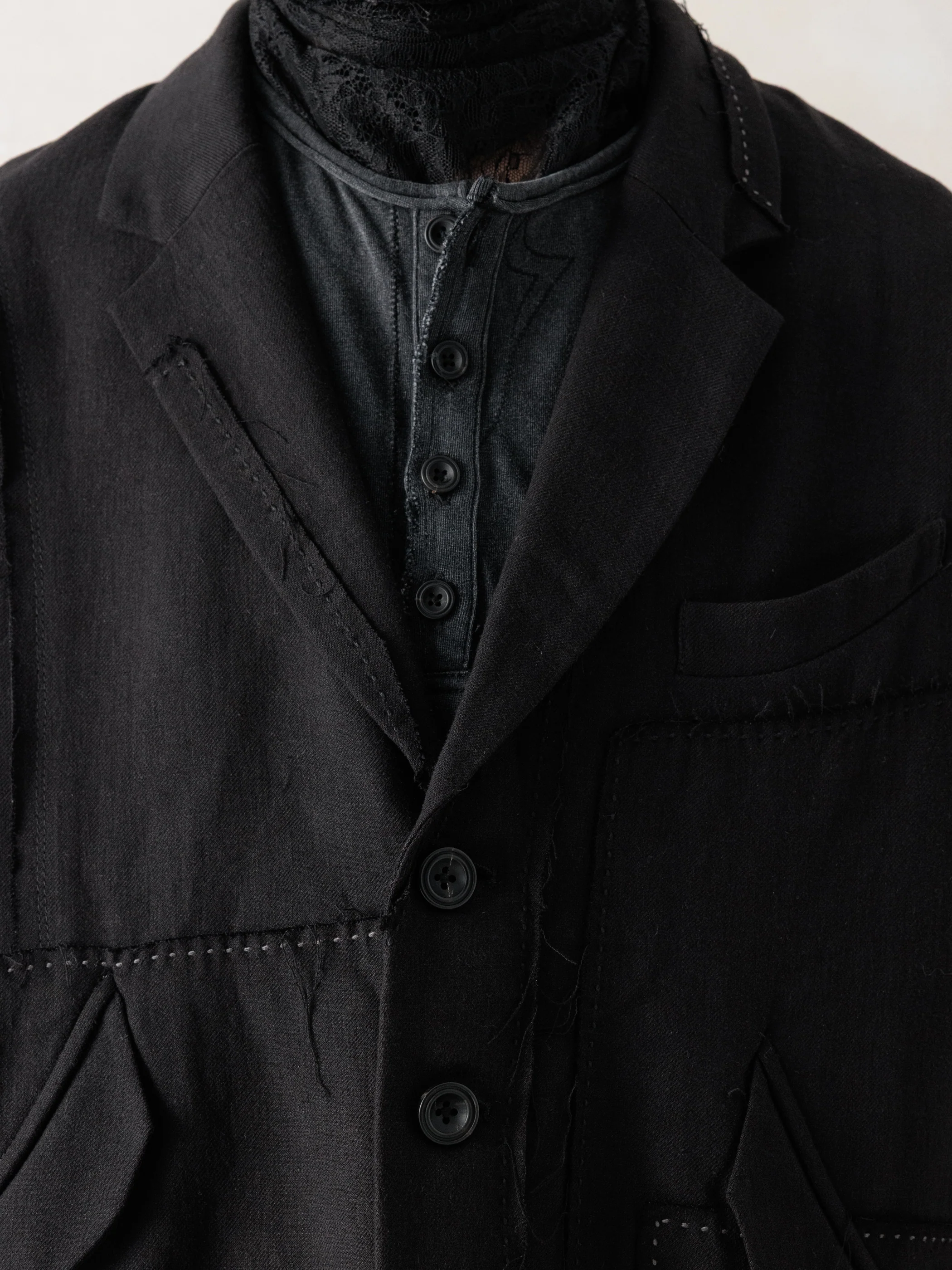 26SS｜Patchwork Blazer - Image 5