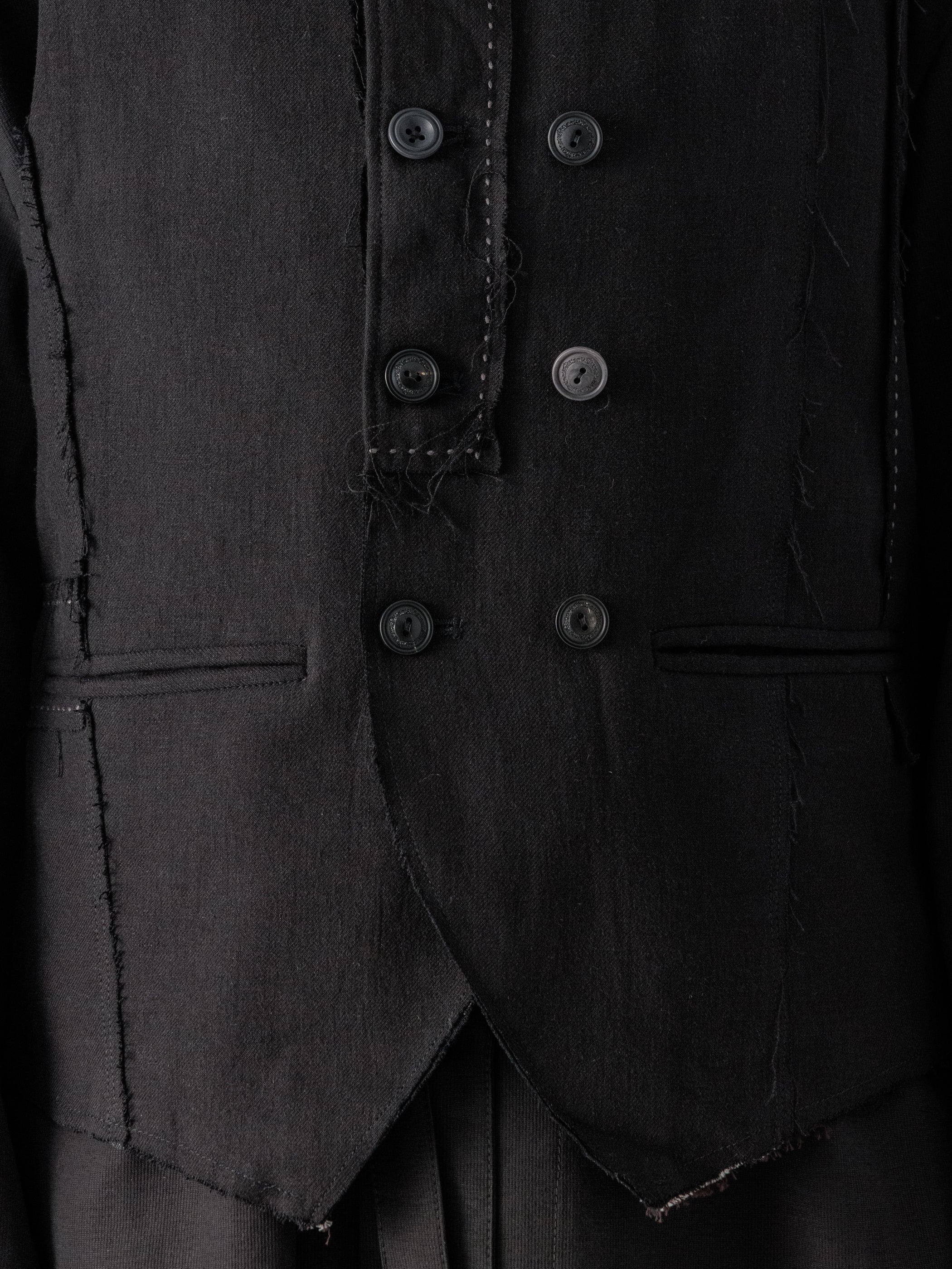 26SS|Patchwork Waistcoat - Image 5