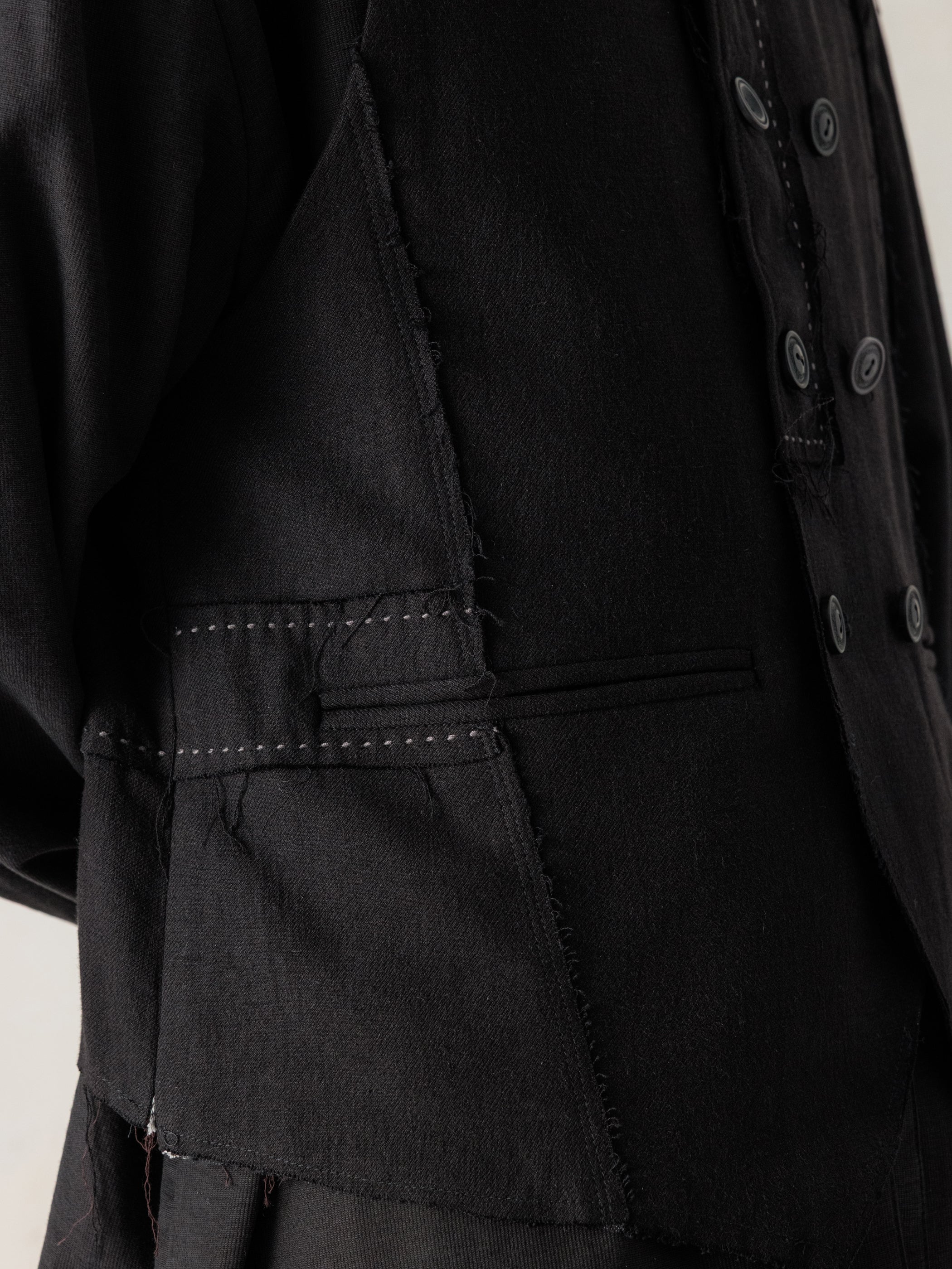26SS|Patchwork Waistcoat - Image 7