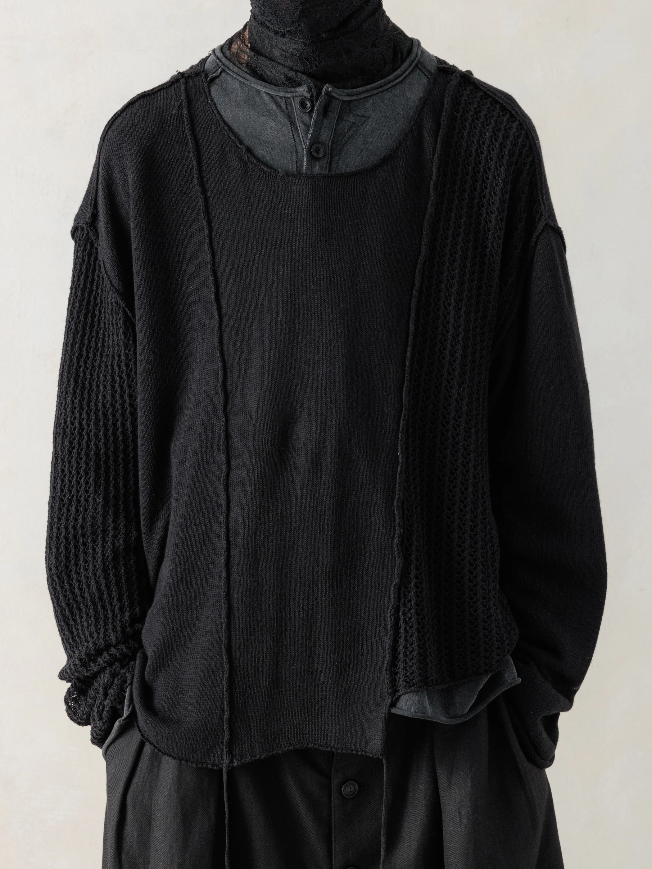26SS|Textured Knit Sweater