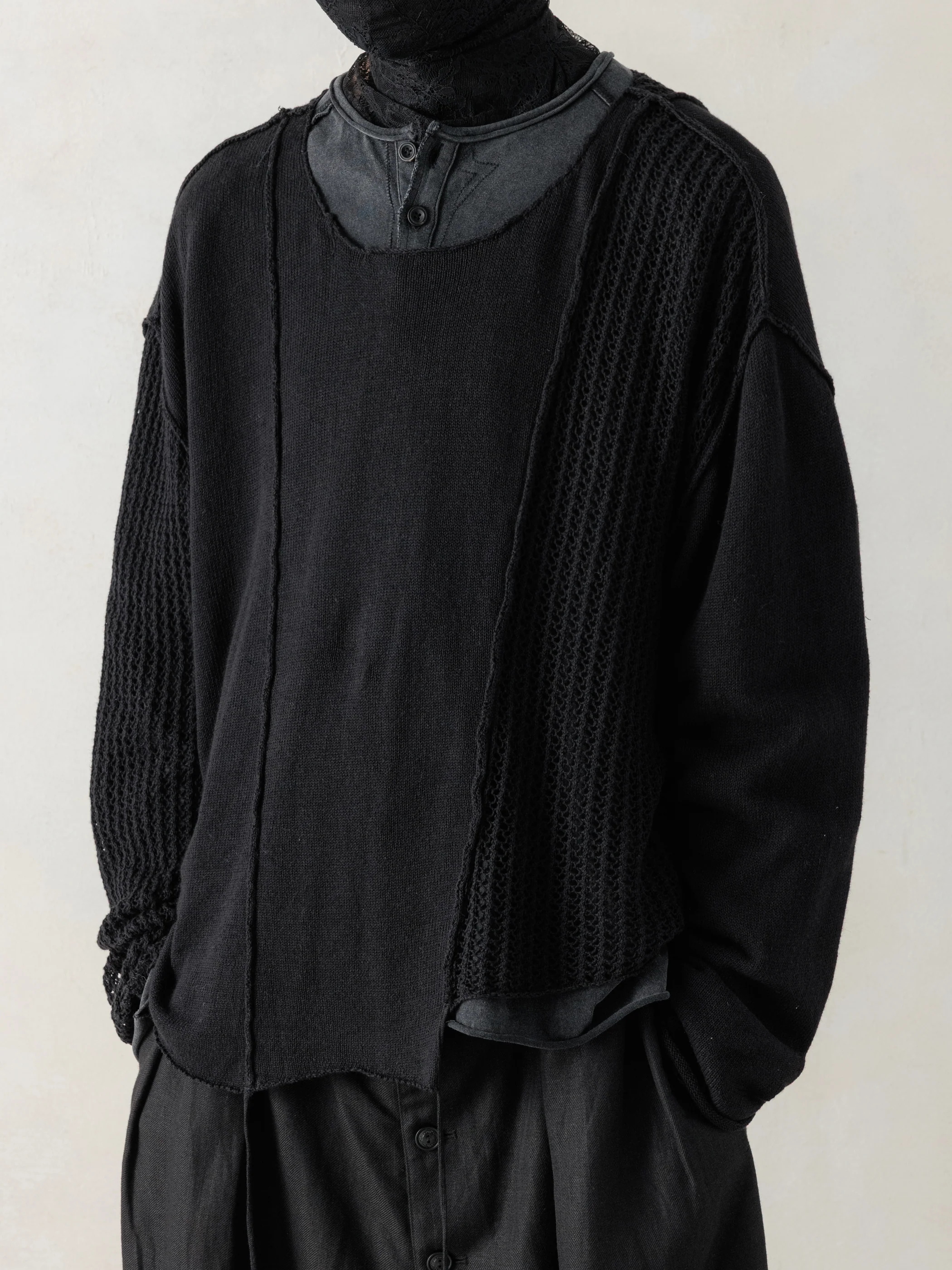 26SS|Textured Knit Sweater - Image 2