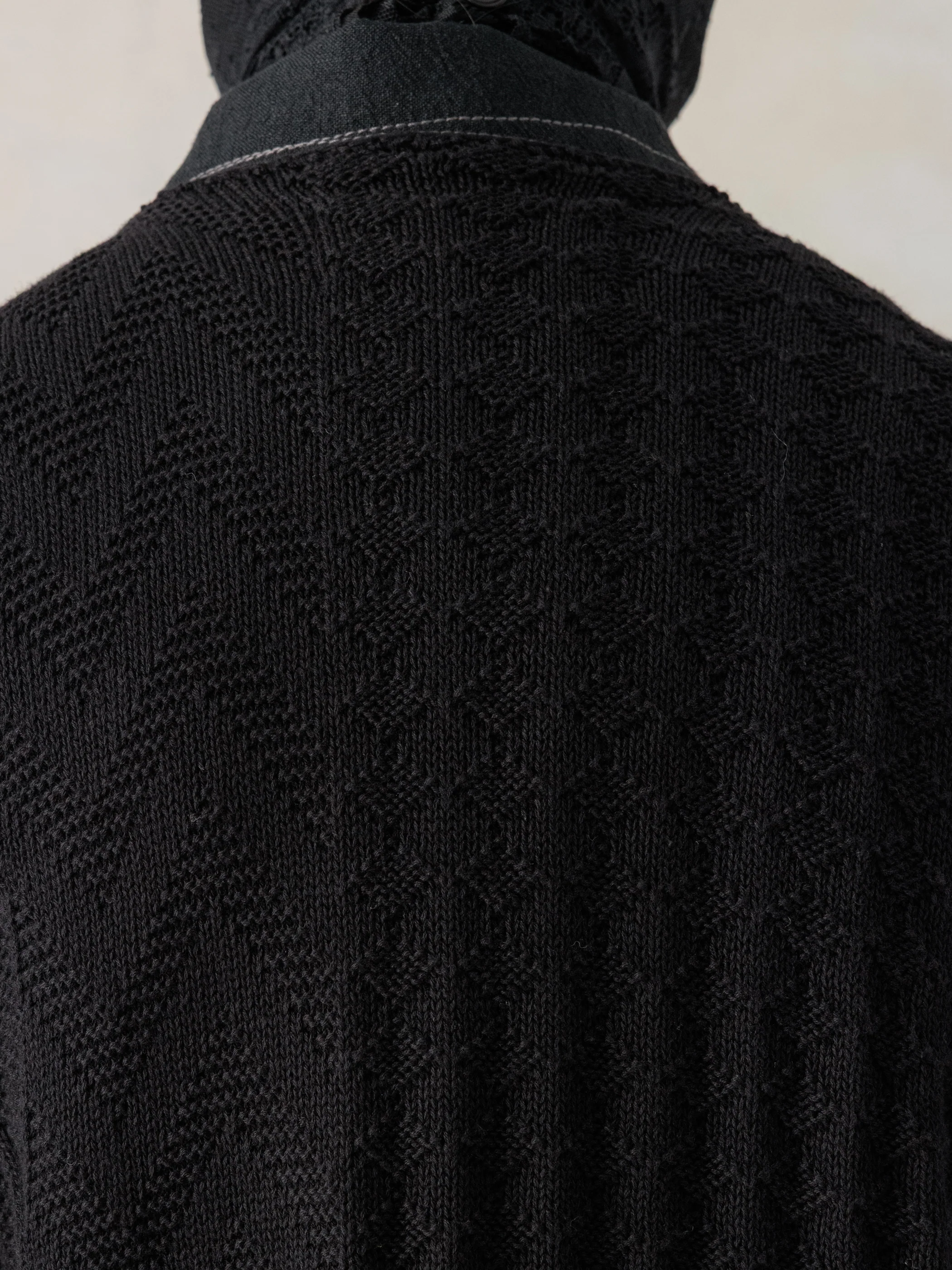 26SS｜Textured Knit Waistcoat - Image 4