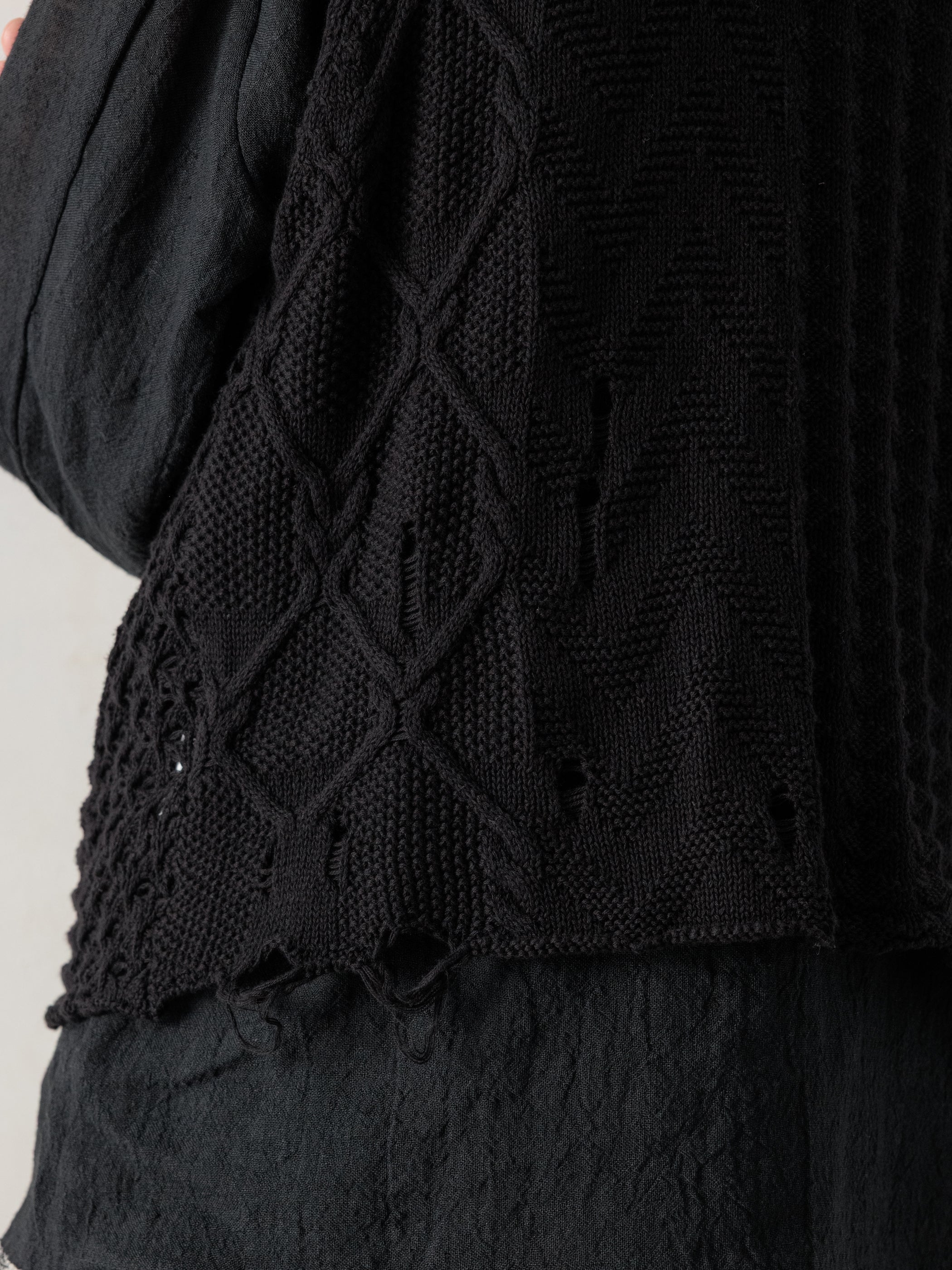 26SS｜Textured Knit Waistcoat - Image 5