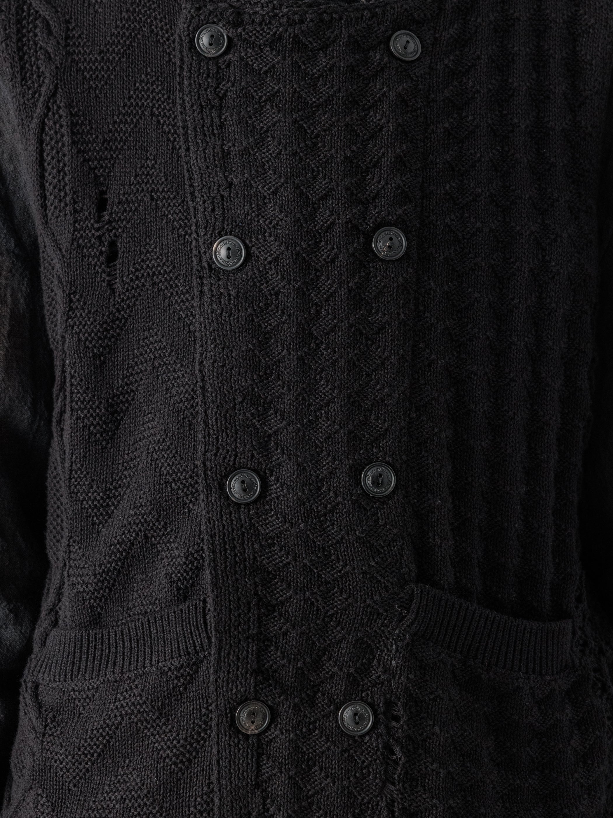 26SS｜Textured Knit Waistcoat - Image 6