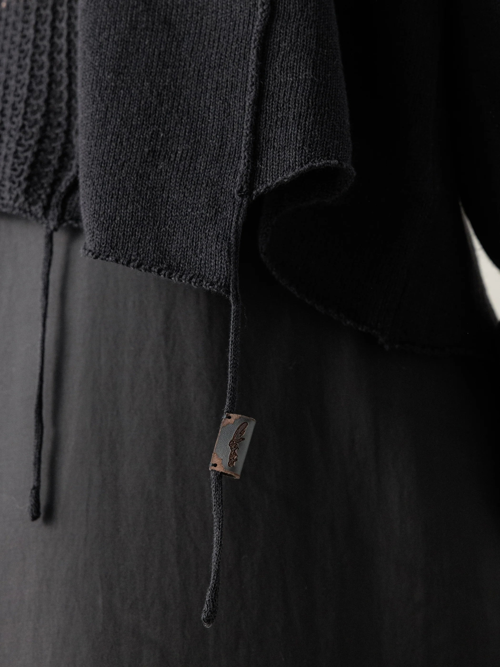 26SS WMS｜Asymmetrical Knit Cover-up - Image 4