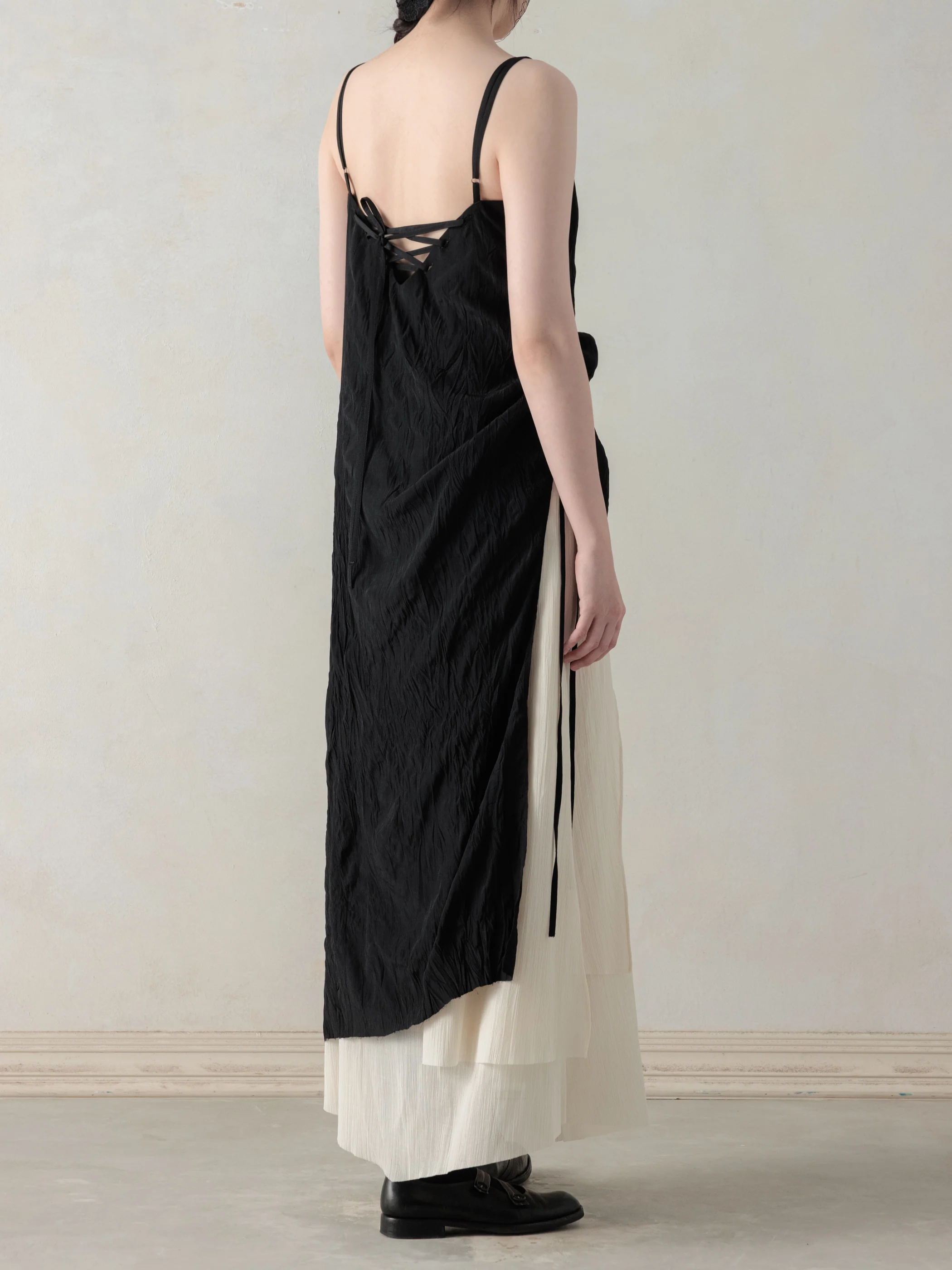 26SS WMS｜Flowy Midi Dress - Image 3