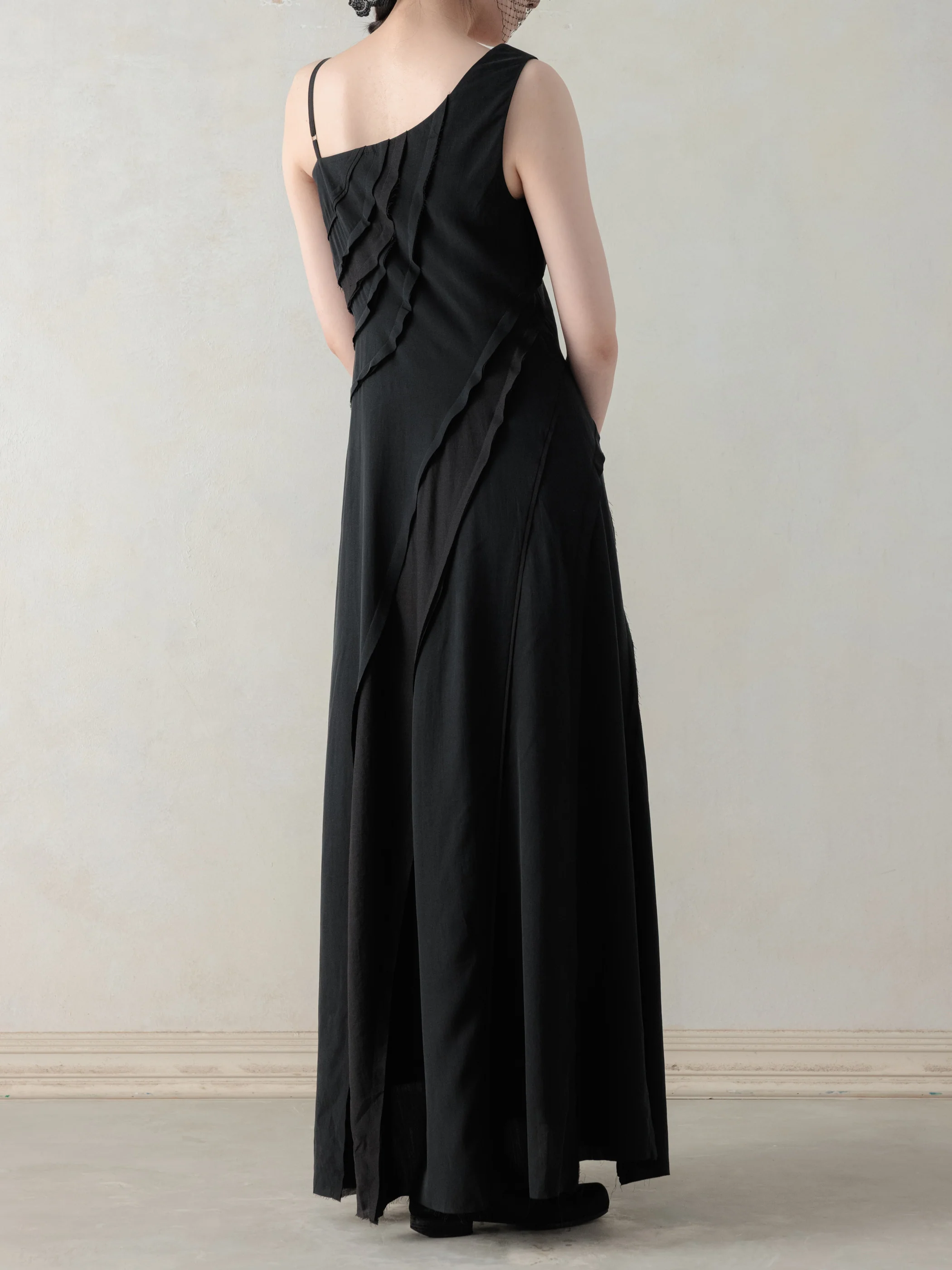 26SS WMS｜Raw Edge Dress - Image 3