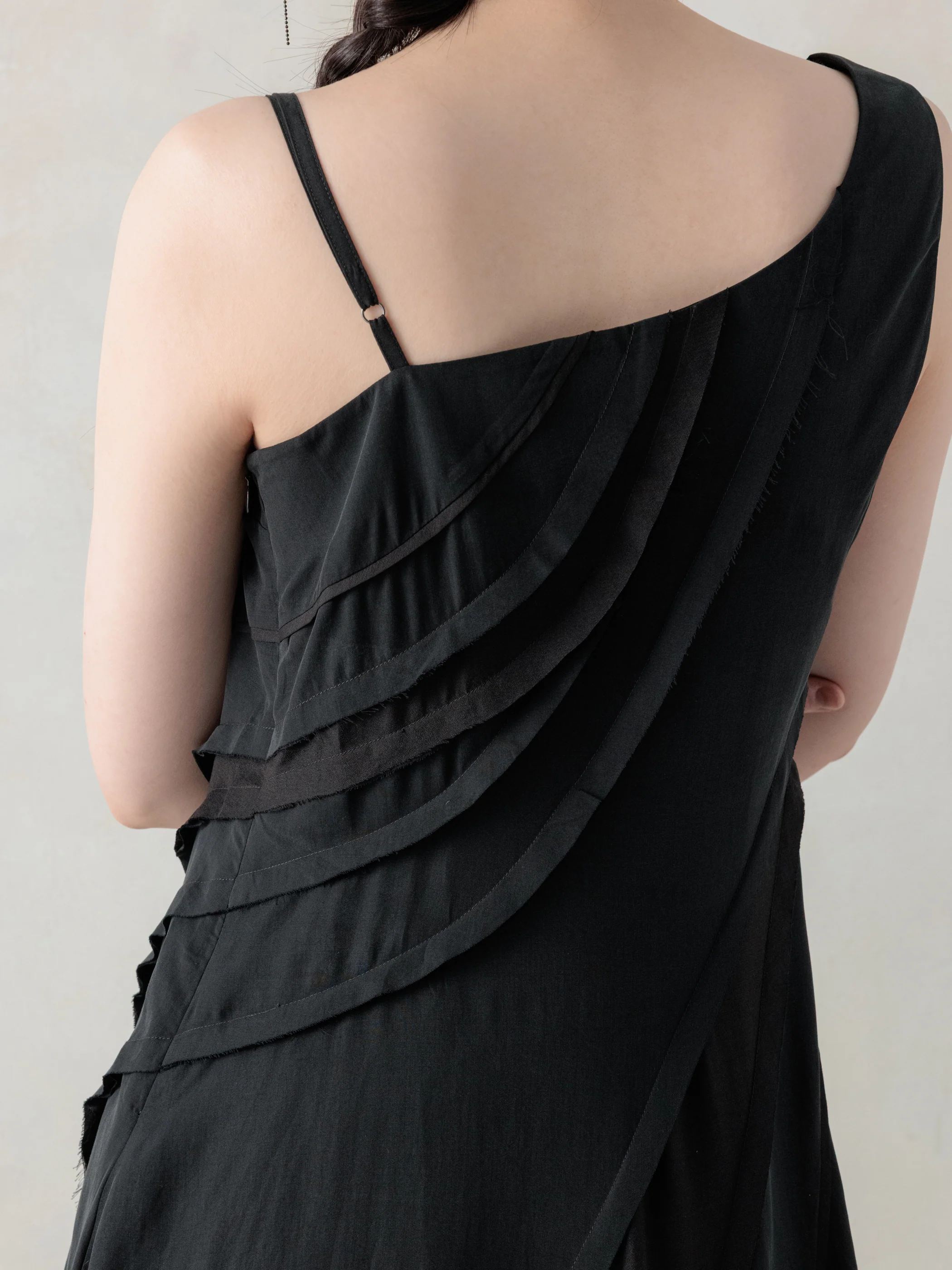26SS WMS｜Raw Edge Dress - Image 5